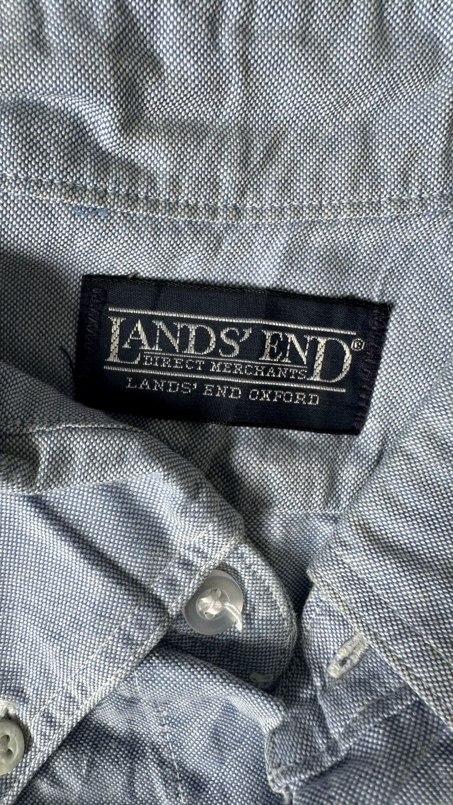 Lands' End VINTAGE LANDS END MADE IN USA SHIRT Size US L / EU 52-54 / 3 - 6 Thumbnail