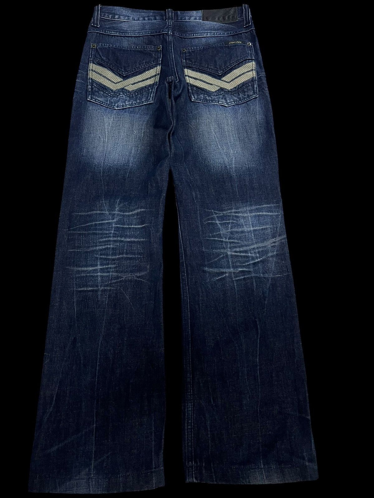 Japanese Brand 💥Vintage 90’s Style Karl Kani Double Knee Distress Jean Size US 30 / EU 46 - 2 Thumbnail