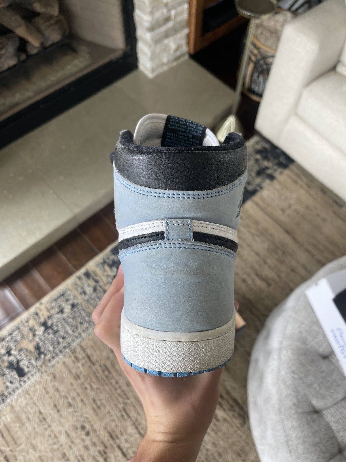 Jordan Brand × Nike Jordan 1 UNC size 12 Size US 12 / EU 45 - 7 Thumbnail
