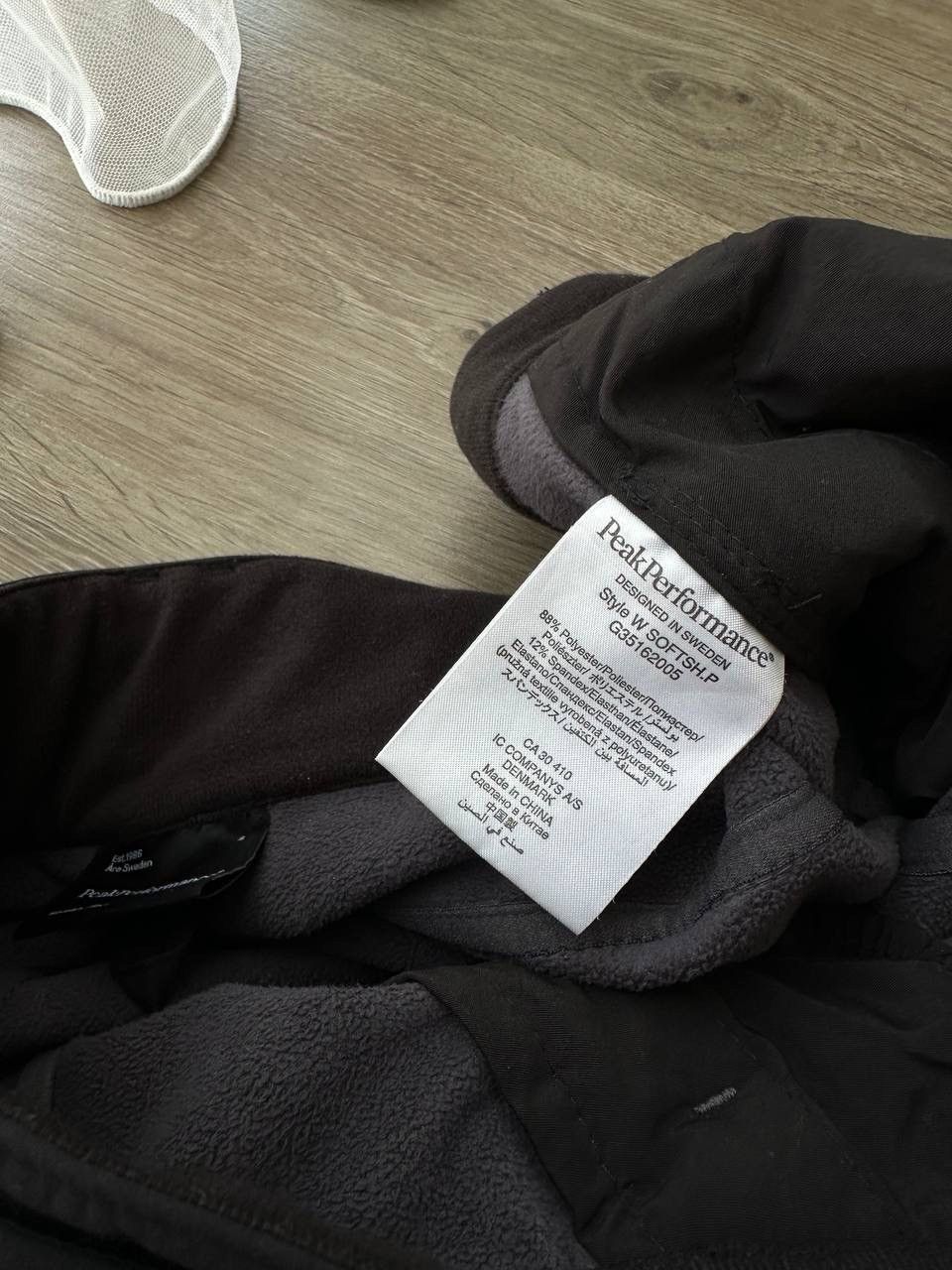 Peak Performance × Vintage Vintage Peak Performance Outdoor Ski Big Logo Black Pants Size US 30 / EU 46 - 9 Thumbnail
