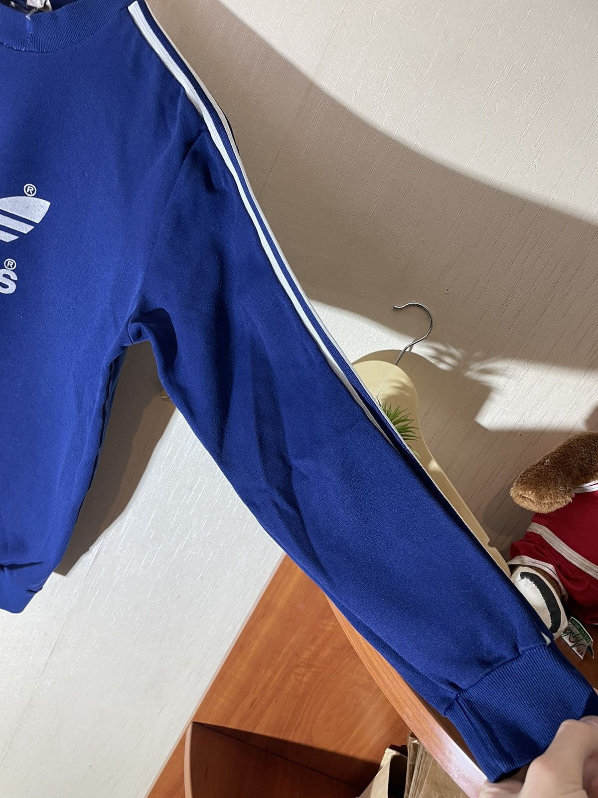 Adidas × Vintage Adidas Swiss made vintage sweatshirt 80s Size US M / EU 48-50 / 2 - 7 Thumbnail