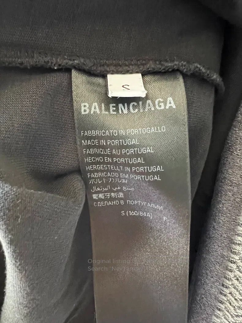 Balenciaga Balenciaga Front and Back Blurred Letter Short Sleeve S Size US S / EU 44-46 / 1 - 4 Thumbnail