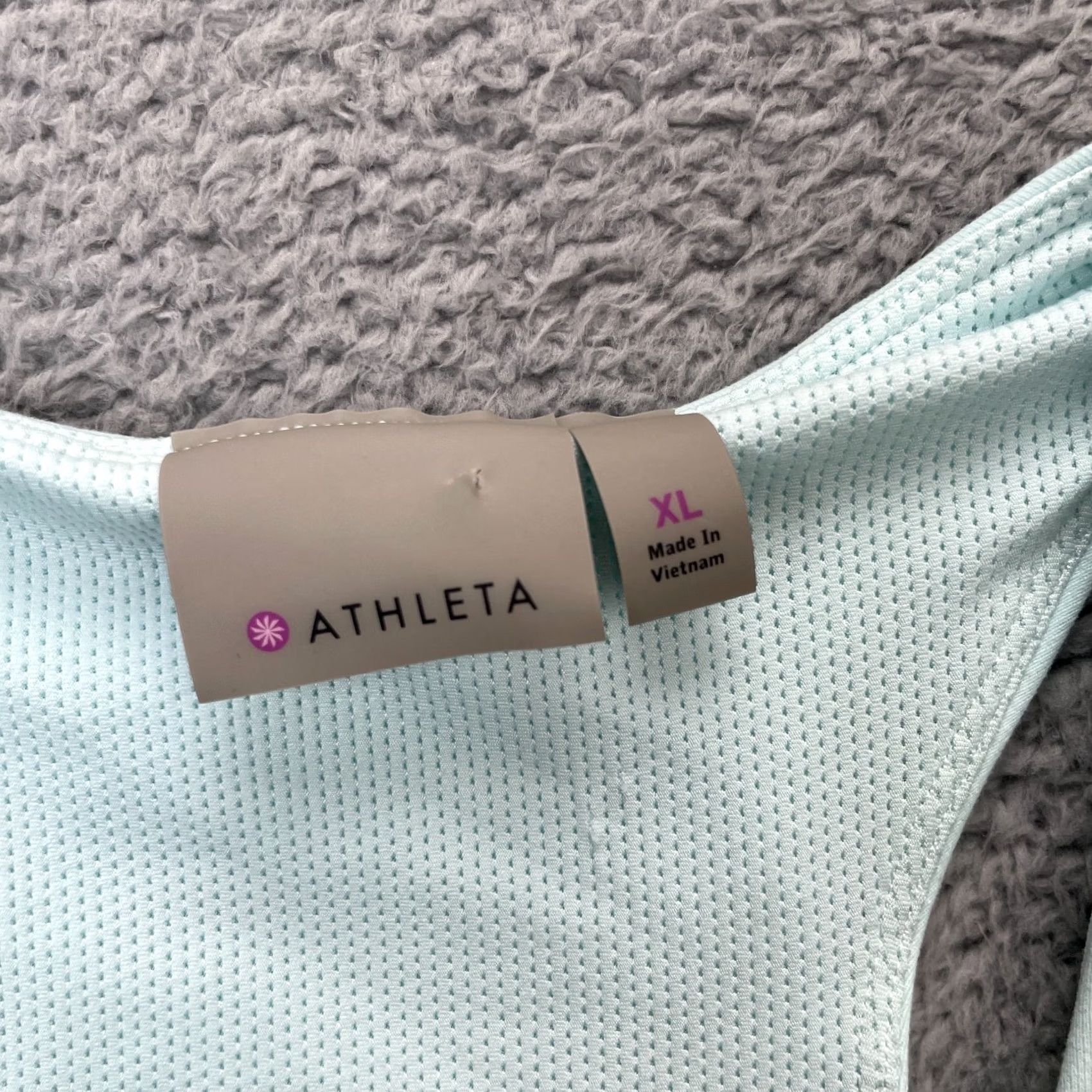 Athleta Athleta Tank Womens XL Blue Top Daydreamer Racerback Fitted Workout Shirt Sleeveless City Sports Activewear Gym Running Yoga Size XL / US 12-14 / IT 48-50 - 3 Thumbnail