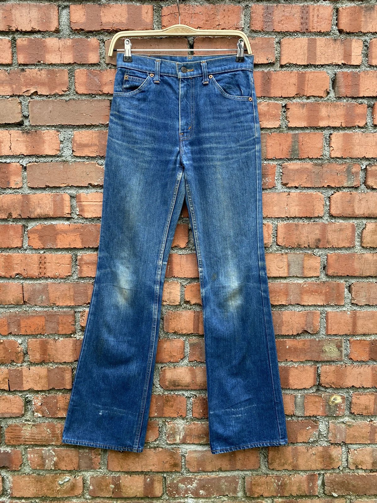 Levi's × Levi's Vintage Clothing × Vintage size 28x33 vintage levi's 516 flare bootcut orange tab Size 28" / US 6 / IT 42 - 1 Thumbnail