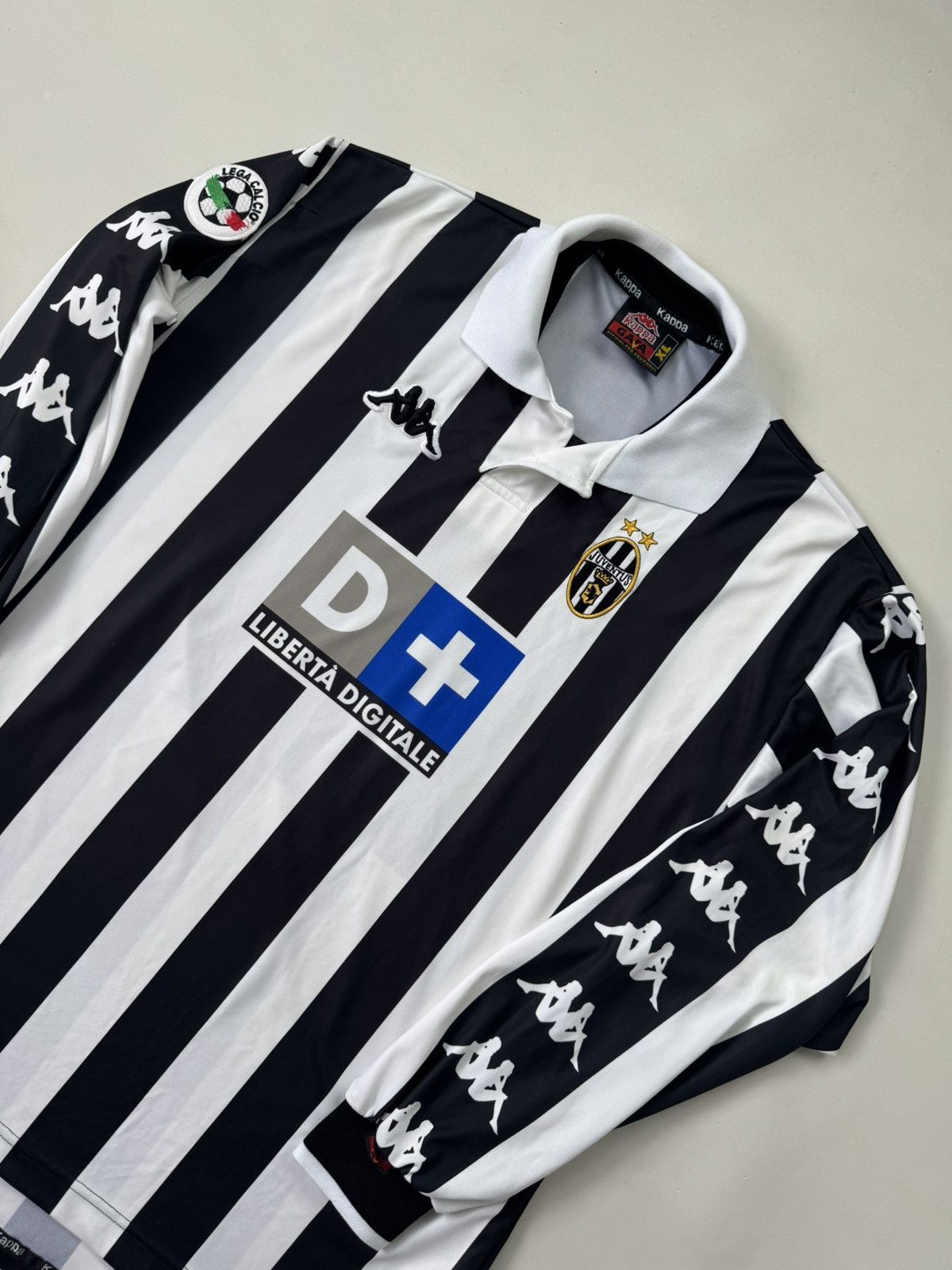 Kappa Juventus 1999 Home Player Issue Jersey Original Del Piero 10 Size US XL / EU 56 / 4 - 3 Thumbnail