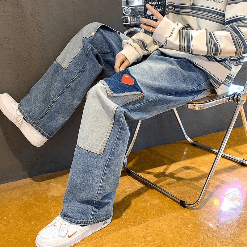Japanese Brand × Vintage Patchwork Multi-pocket Jeans Size US 33 - 4 Thumbnail