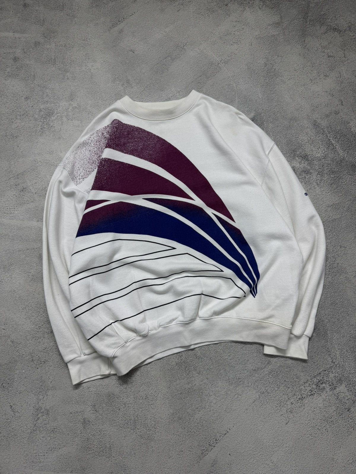 Adidas Vintage Y2k Adidas Big Logo Sweatshirt 00’s Size US M / EU 48-50 / 2 - 1 Thumbnail