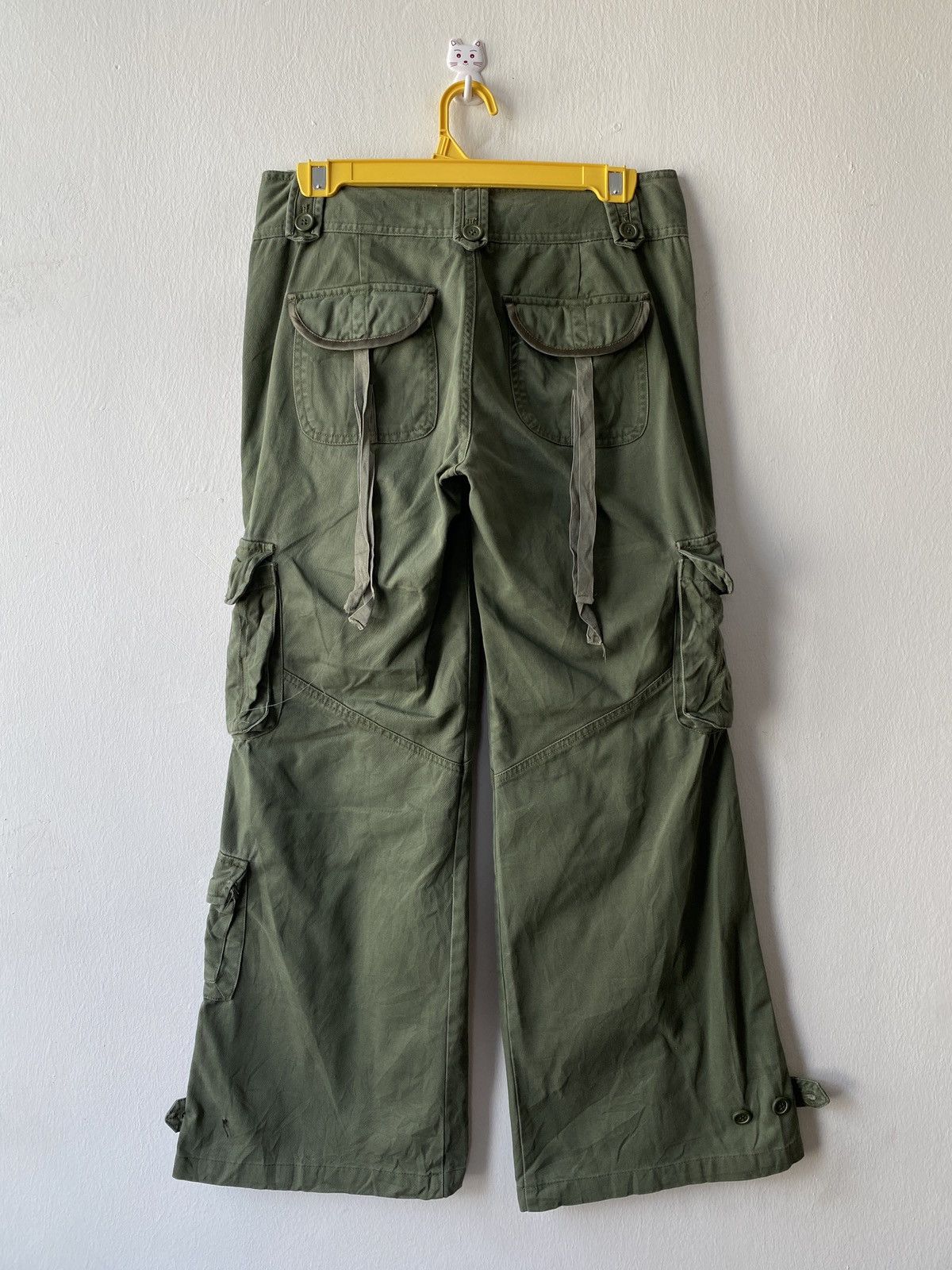 If Six Was Nine × Japanese Brand × Seditionaries Japanese Brand Clride Baggy Flare Multipocket Cargo Pant Size US 28 / EU 44 - 2 Thumbnail