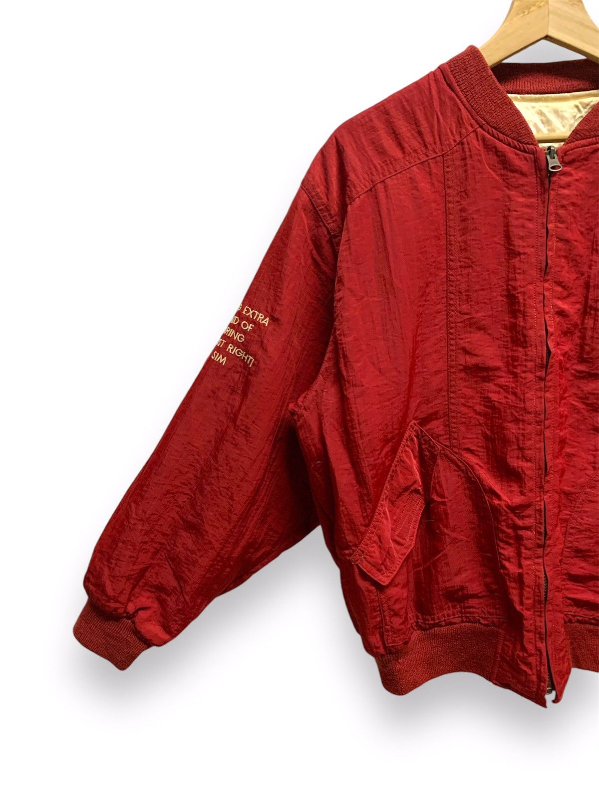 Vintage Nifty Sportive Taste by Sim Bomber Jacket Reversible Size US L / EU 52-54 / 3 - 3 Thumbnail