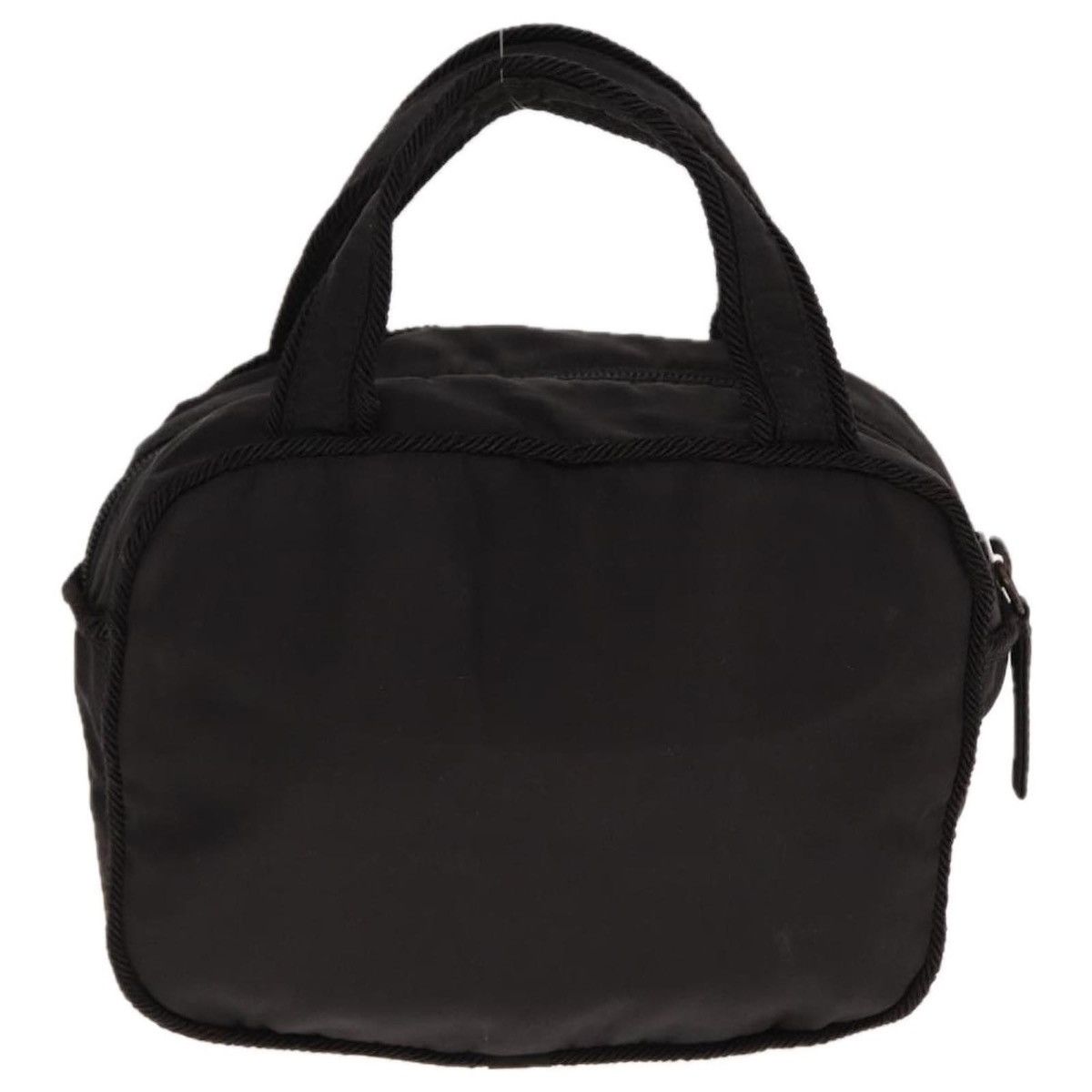 Prada Authentic PRADA Hand Bag Nylon Black Size ONE SIZE - 12 Thumbnail