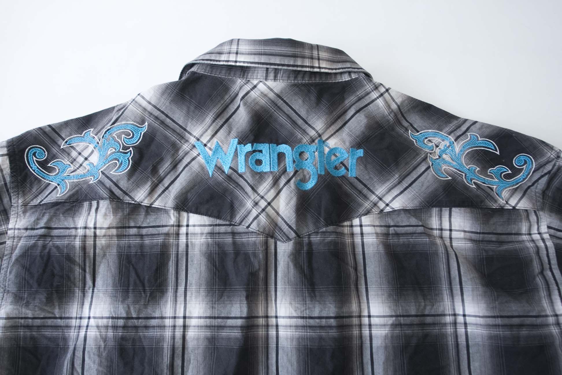 Wrangler Wrangler Shirt Size 2XLT Snap Pearl Button Size US XXL / EU 58 / 5 - 3 Thumbnail