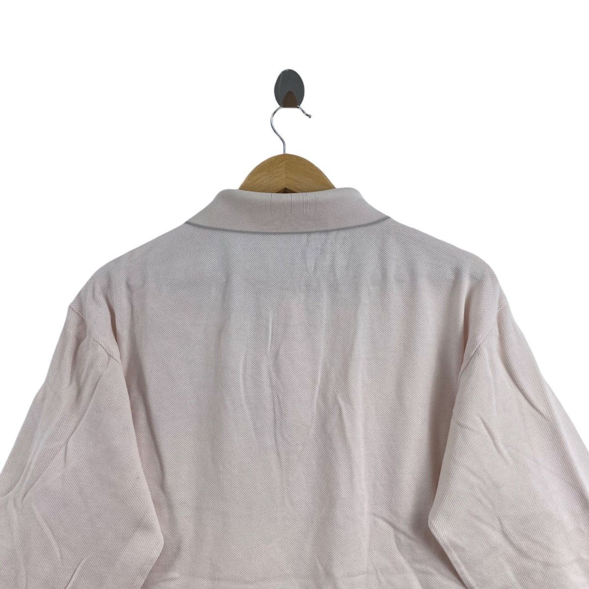 Vintage Vintage DUNHILL PARIS SPORT Pink Baggy Polo Tee Shirt Top Size L / US 10 / IT 46 - 4 Thumbnail