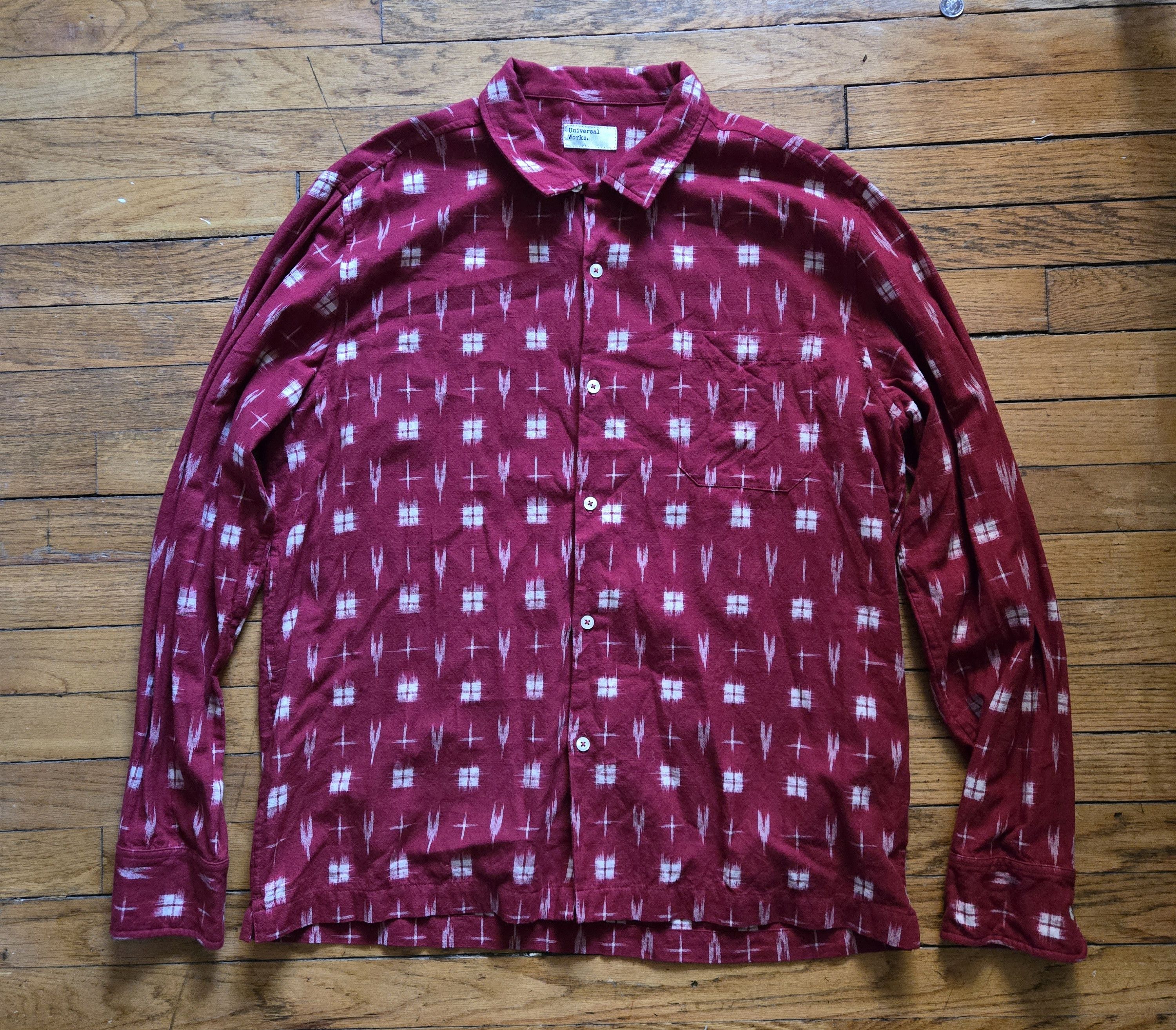 Universal Works Universal Works XL Garage button up shirt Size US XL / EU 56 / 4 - 1 Thumbnail