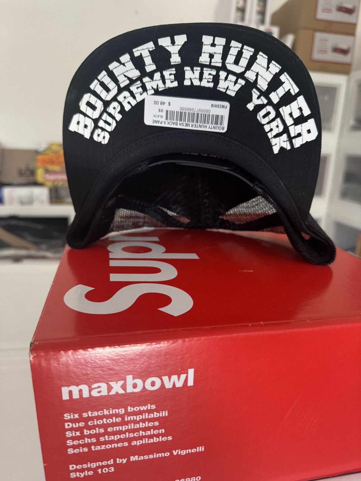 Supreme Supreme Bounty Hunter Mesh Back 5-Panel Hat Size ONE SIZE - 3 Thumbnail