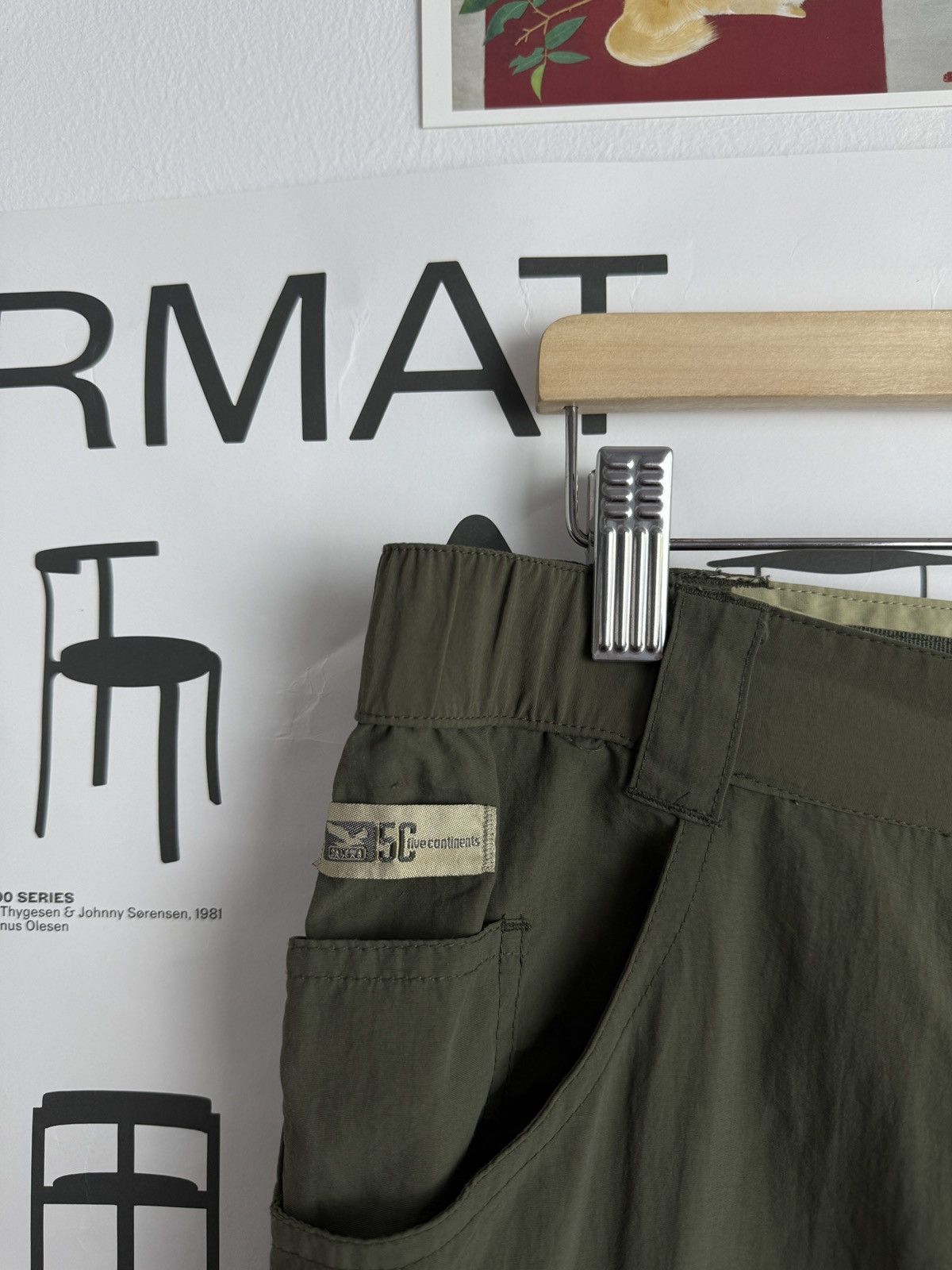 SALEWA Salewa 3in1 khaki trekking parachute pants XL gorpcore skate Size US 36 / EU 52 - 5 Thumbnail