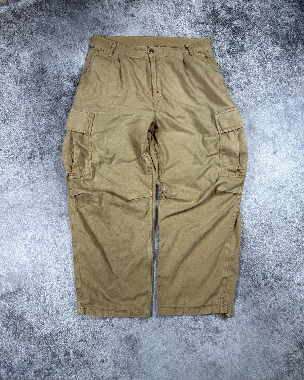 Carhartt Y2K Vintage Carhartt Casual Cargo Pants Aviation Pant 32 M Size US 32 / EU 48 - 4 Thumbnail