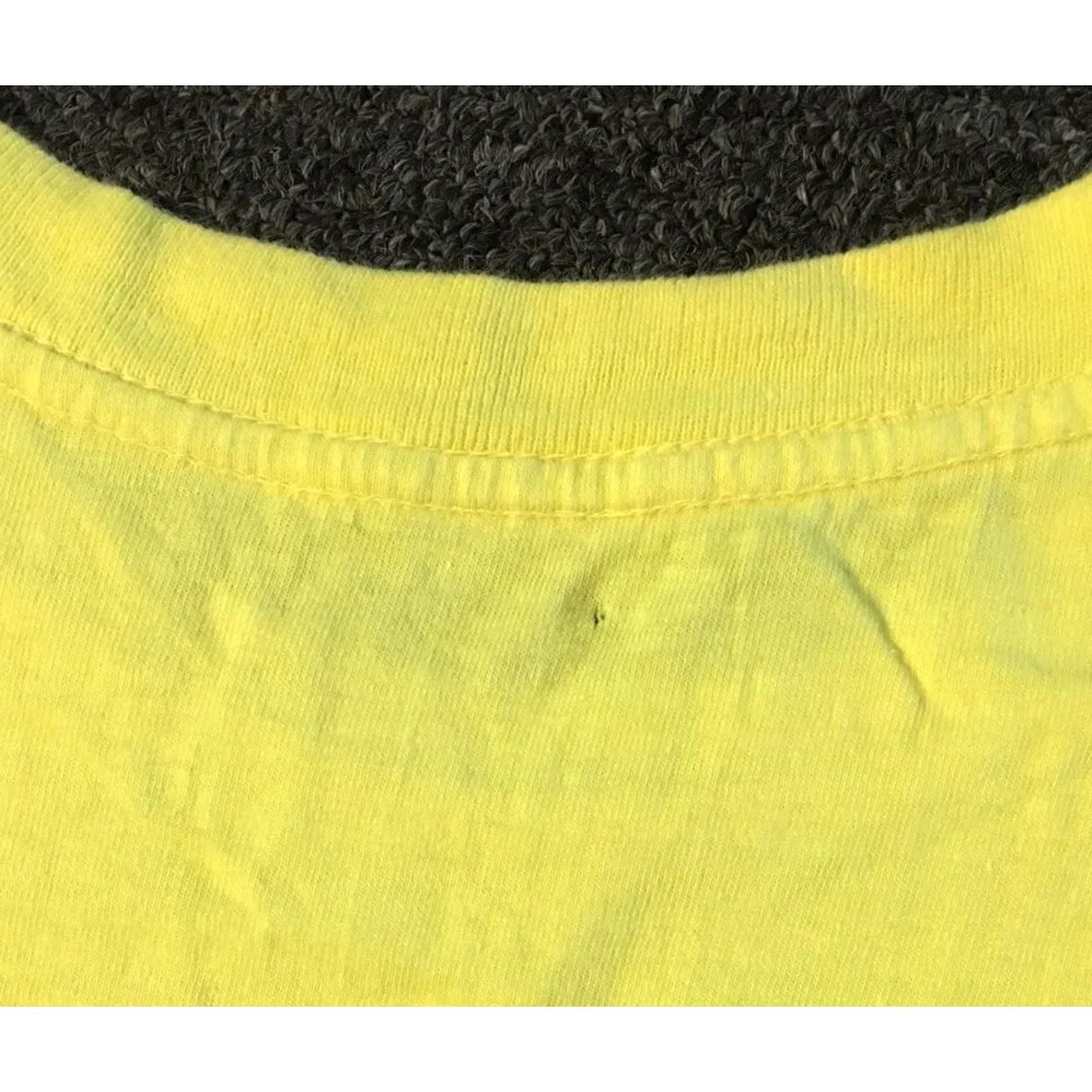 Vintage VINTAGE Bunny Rabbit I Love You Shirt S USA Striped Short Sleeve T-Shirt Men Yellow 80s 90s Friendship Happy Size US S / EU 44-46 / 1 - 7 Thumbnail