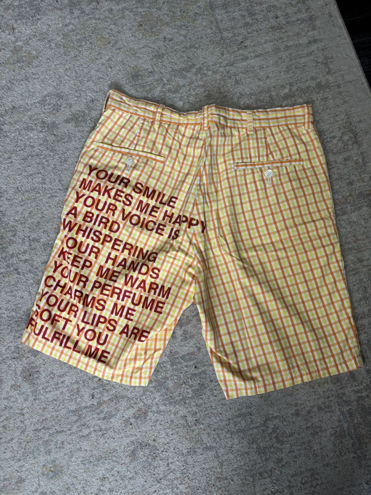 Junya Watanabe SS2002 Poem Shorts Size US 32 / EU 48 - 1 Thumbnail