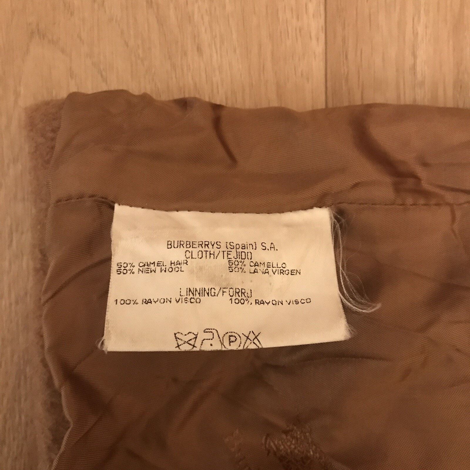 Burberry Vintage Burberry WINTER jacket coat wool CAMEL Women Size XL / US 12-14 / IT 48-50 - 10 Thumbnail