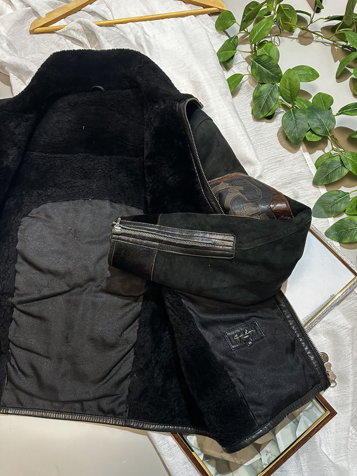 Other RARE 70s’ Archive Crea Keren france aviator jacket sheepskin Size US S / EU 44-46 / 1 - 14 Thumbnail