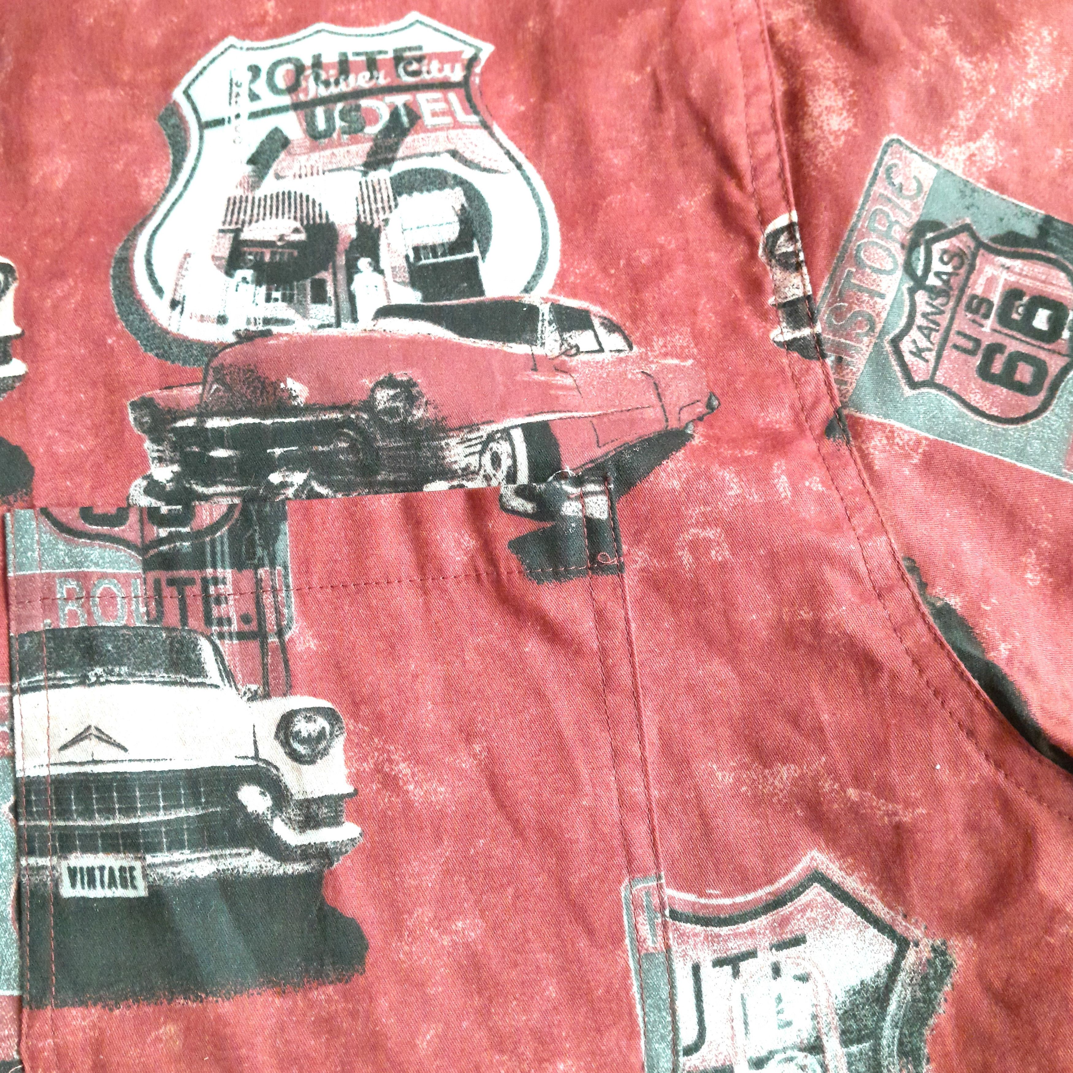 Other Buckhorn River Men’s Classic Car Short Sleeve Shirt Size US L / EU 52-54 / 3 - 2 Thumbnail