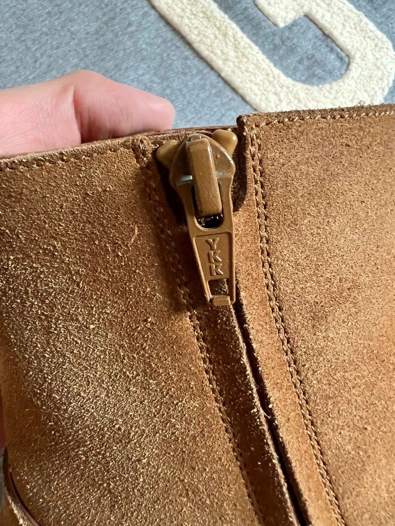 Celine Celine 19ss Fur Western Boots Size US 8 / EU 41 - 4 Thumbnail