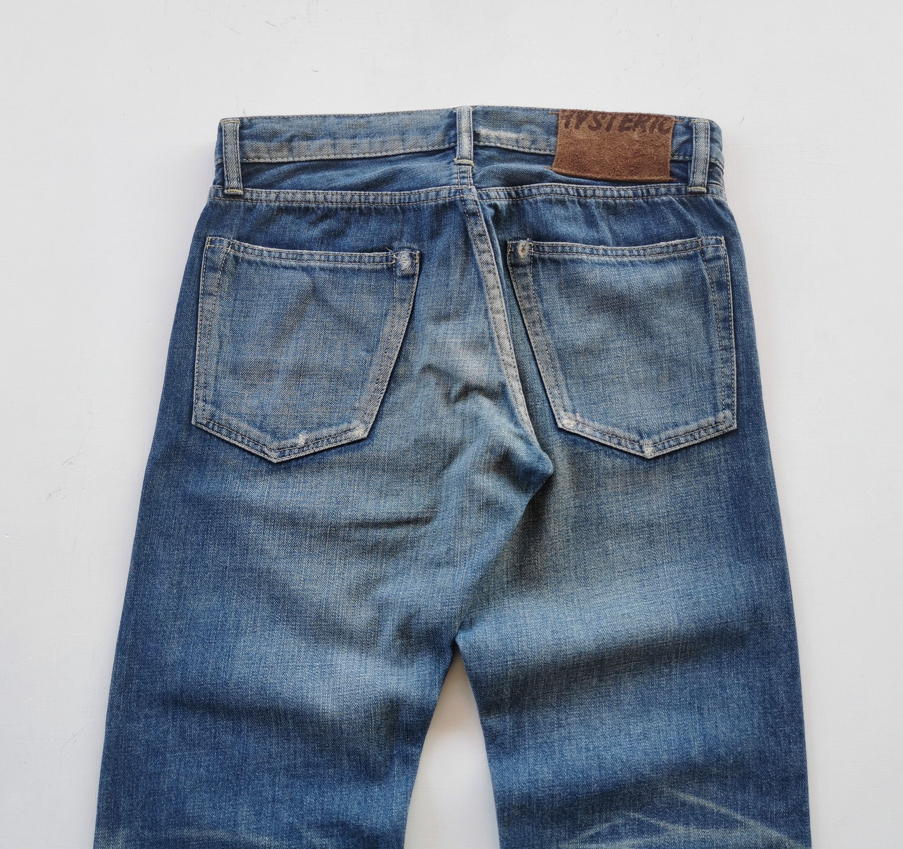 Hysteric Glamour HYSTERIC Hysteric Glamour Vintage Punk Rock Cropped Denim Size US 29 - 2 Thumbnail