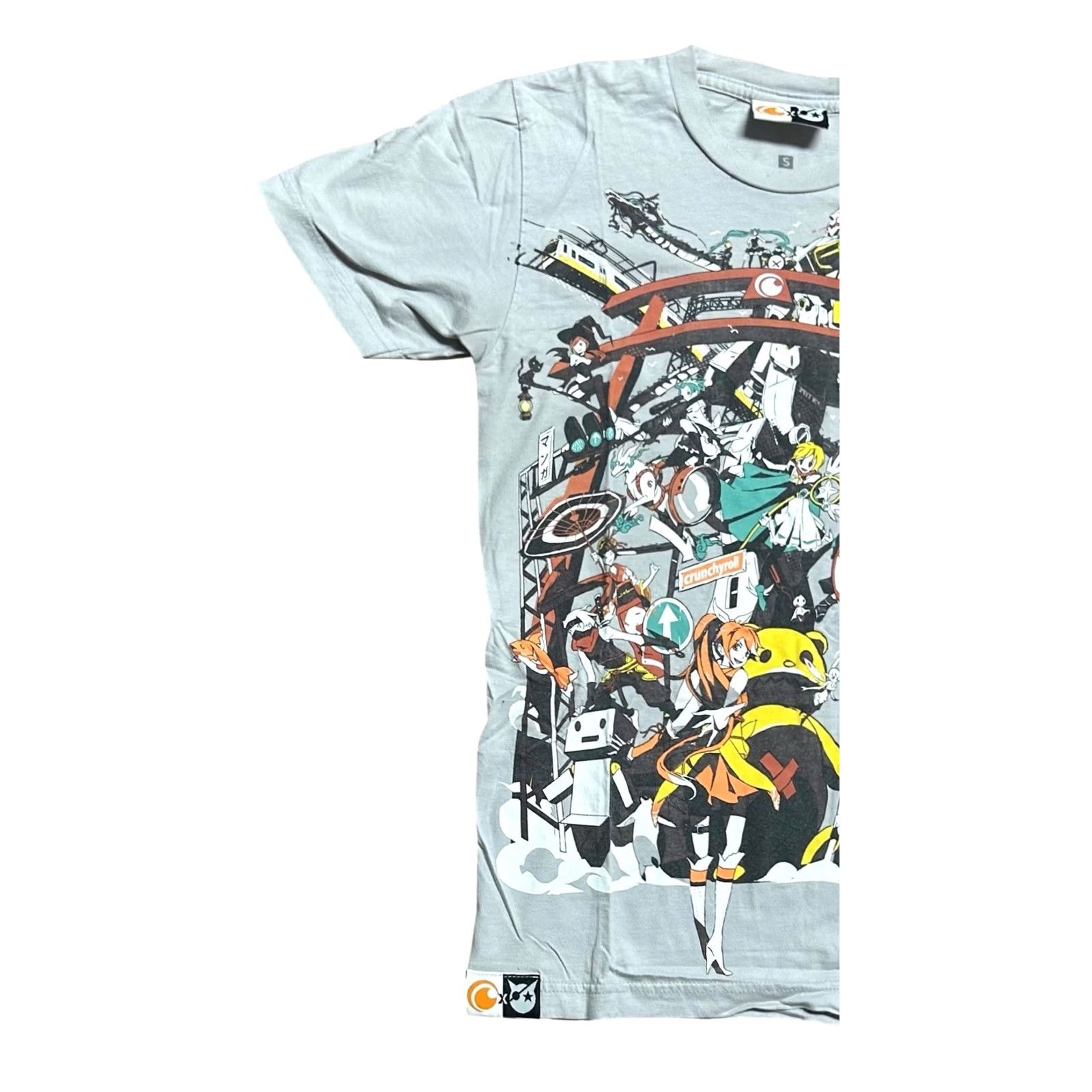 Vintage Crunchyroll Hime Funimation Anime T-Shirt Adult Small Gray Graphic Tee Size US S / EU 44-46 / 1 - 2 Thumbnail
