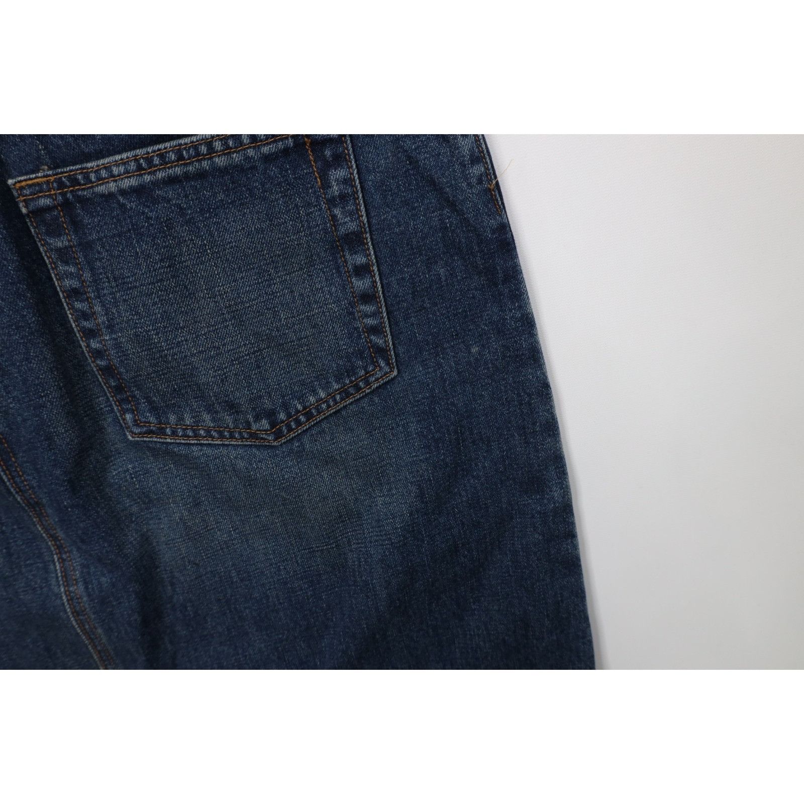 Gap Vintage Y2K 2002 Gap Babydoll Faded Denim Skirt Size 38" / US 16 / IT 52 - 12 Thumbnail