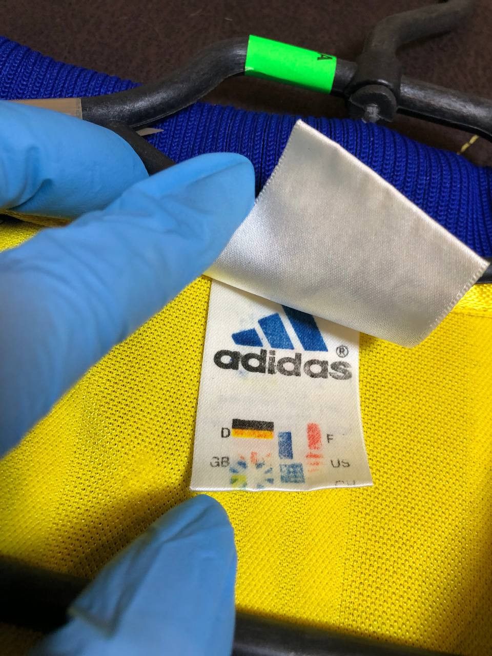 Adidas Rare Vintage Early 1994 90s Adidas Template Jersey Shirt Size US XL / EU 56 / 4 - 9 Thumbnail
