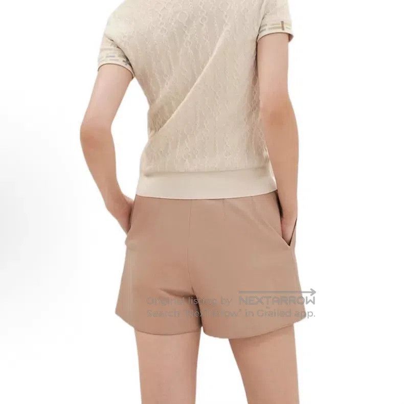 Hermes Hermes Mauve Sheepskin Waist Chain Short Pants Size 24" / US 00 / IT 34 - 9 Thumbnail