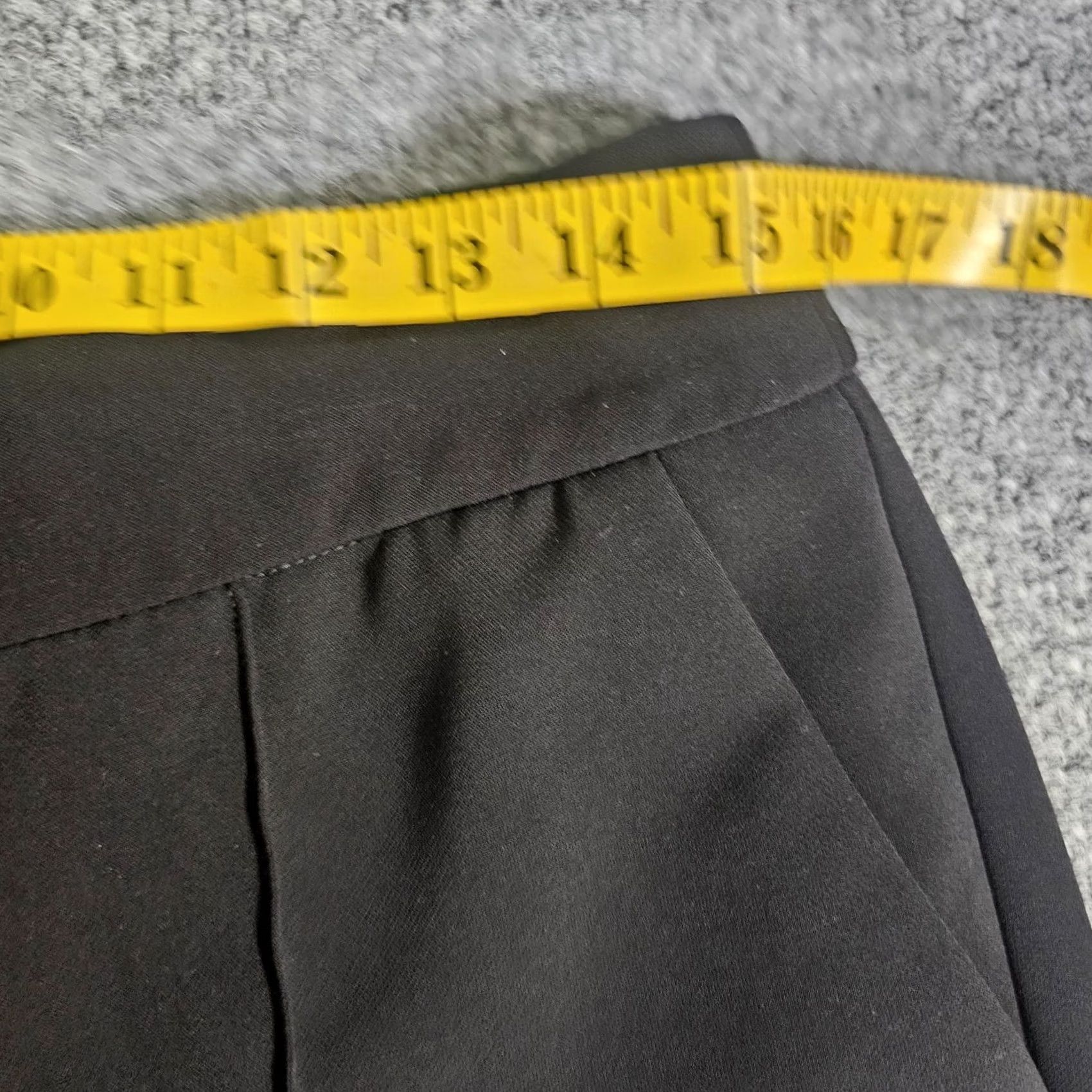 Talbots Talbots Dress Pants Womens 8 Black Flare Leg Flat Front Casual Career Size 30" / US 8 / IT 44 - 4 Thumbnail