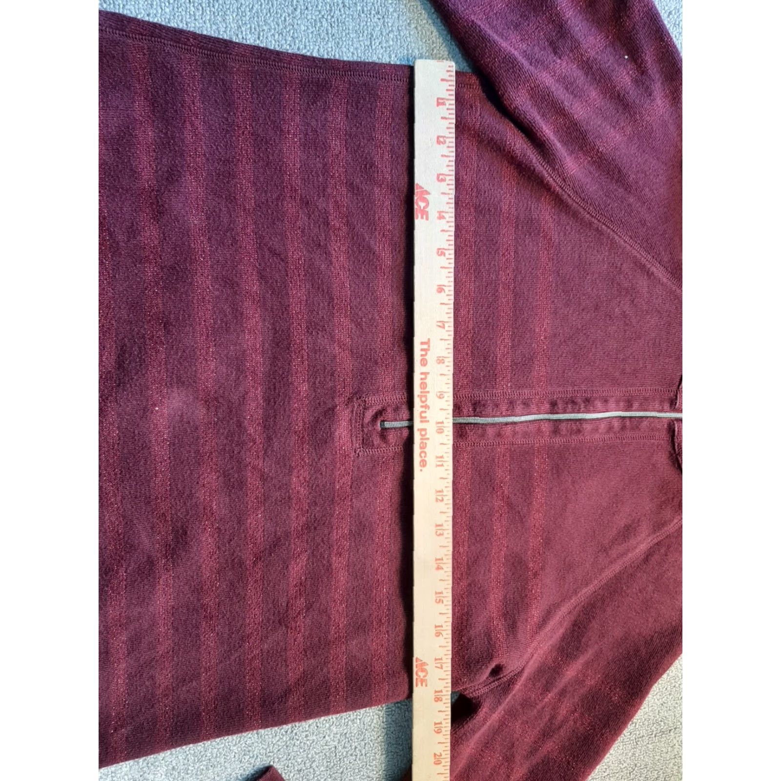 Tommy Bahama Tommy Bahama Sweatshirt Women's Small S Maroon Long Sleeve Half Zip Pullover All Seasons Relax Logo Knit Casual Activewear Shirt Size S / US 4 / IT 40 - 4 Thumbnail