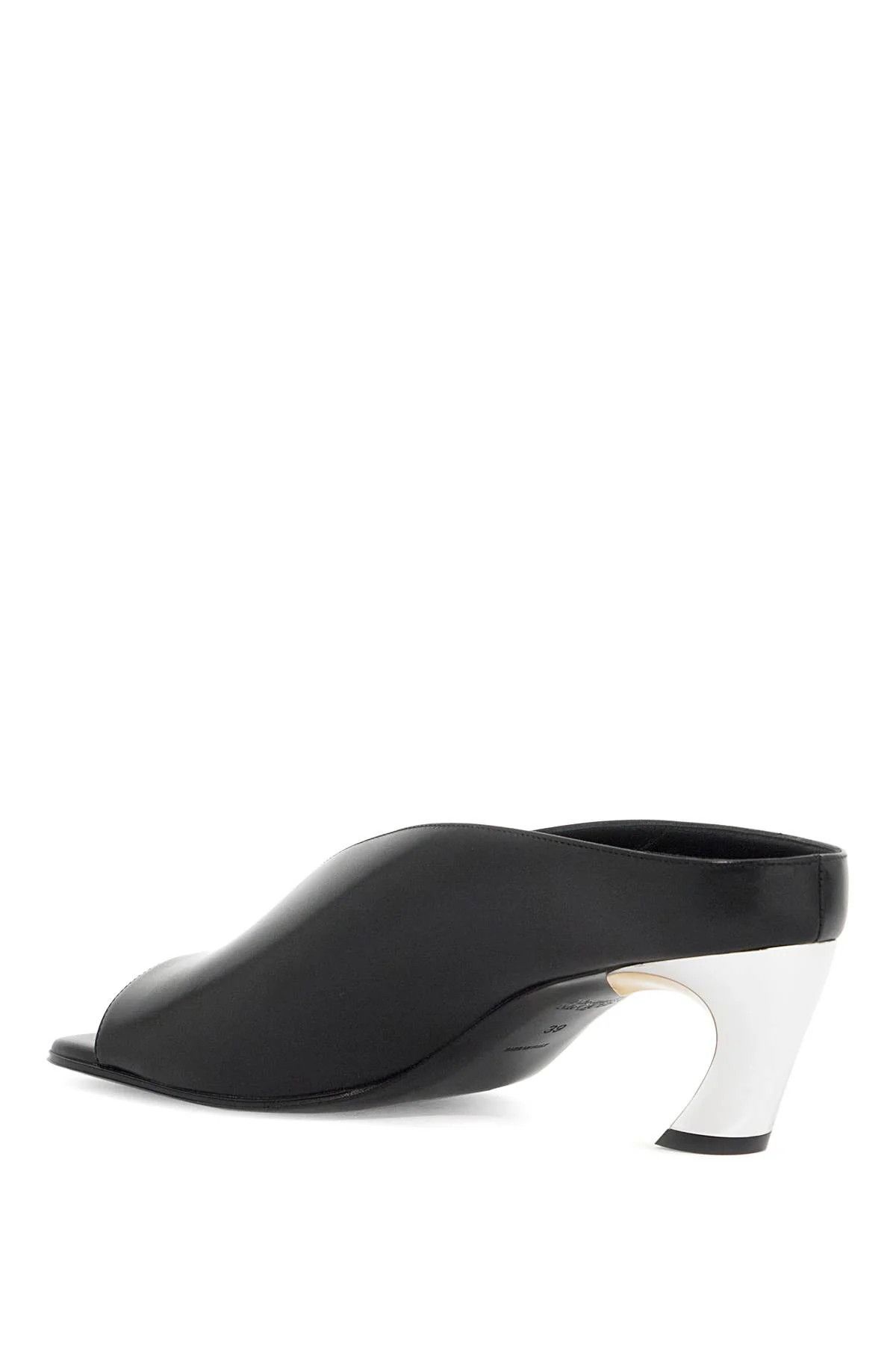 Alexander McQueen o1s22i1n1024 Armadillo Mules in Black Size US 9 / IT 39 - 3 Thumbnail