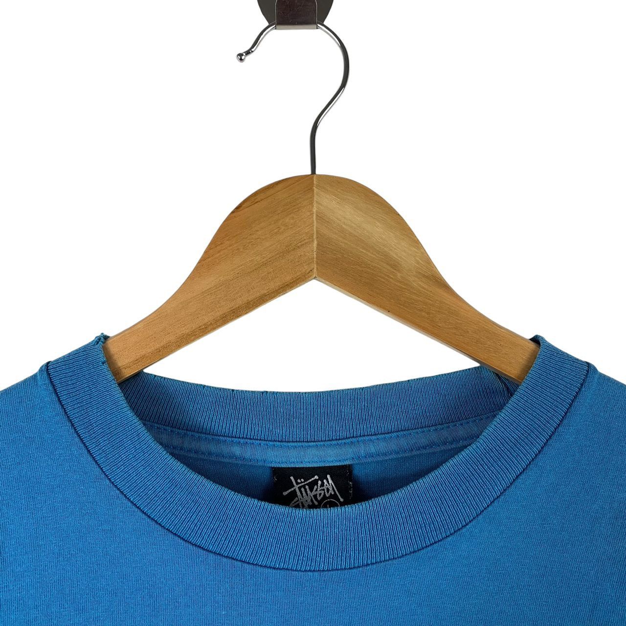 Stussy × Vintage Vintage 90s STUSSY S logo big printed streetwear tee Size US L / EU 52-54 / 3 - 5 Thumbnail