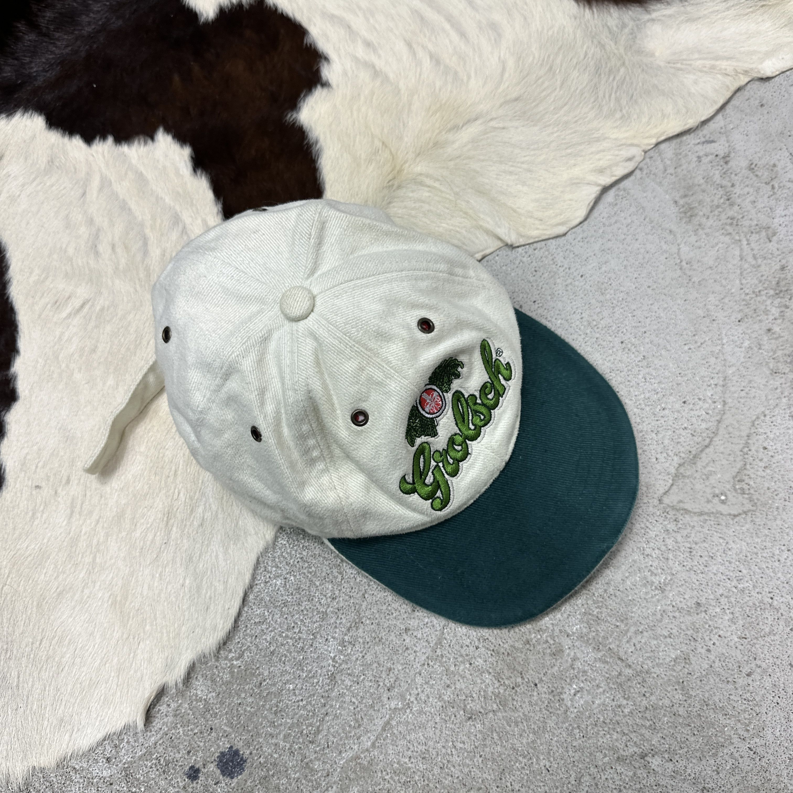 Vintage Vintage Sporty Streetwear Beer Grolsch Hat Y2K Size ONE SIZE - 4 Thumbnail