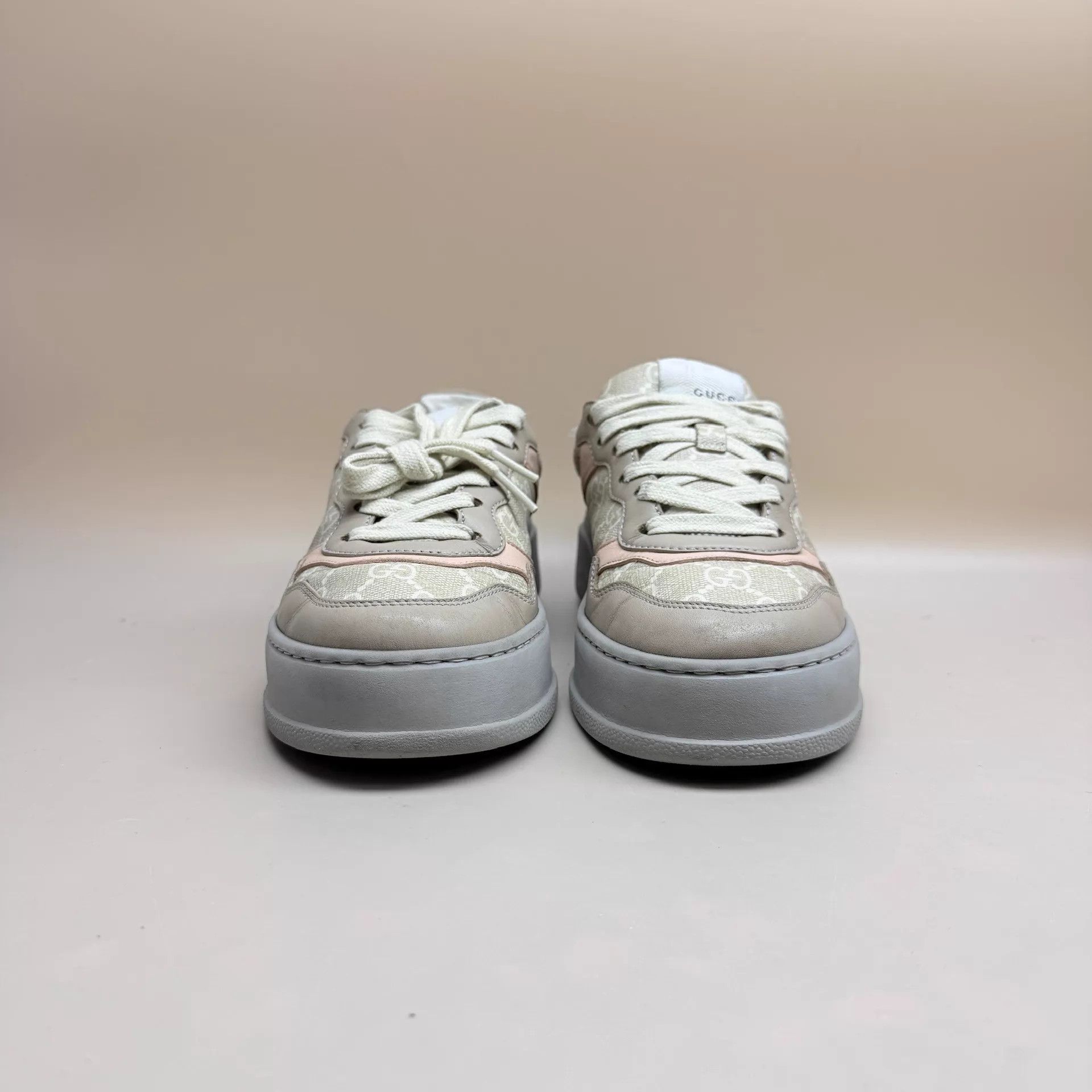 Gucci GUCCI Women's GG Gray Pink Biscuit EU36.5 95New Size US 6 / IT 36 - 2 Thumbnail