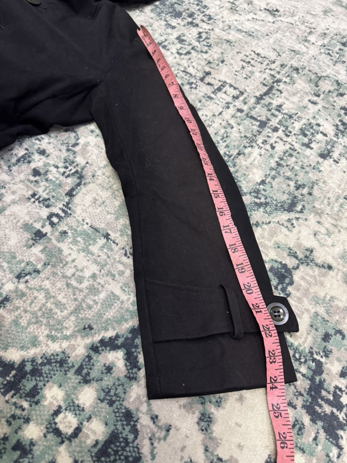 Y's Y'S SINGLE BREASTED HOODED GABARDINE COAT JACKET Size US M / EU 48-50 / 2 - 5 Thumbnail