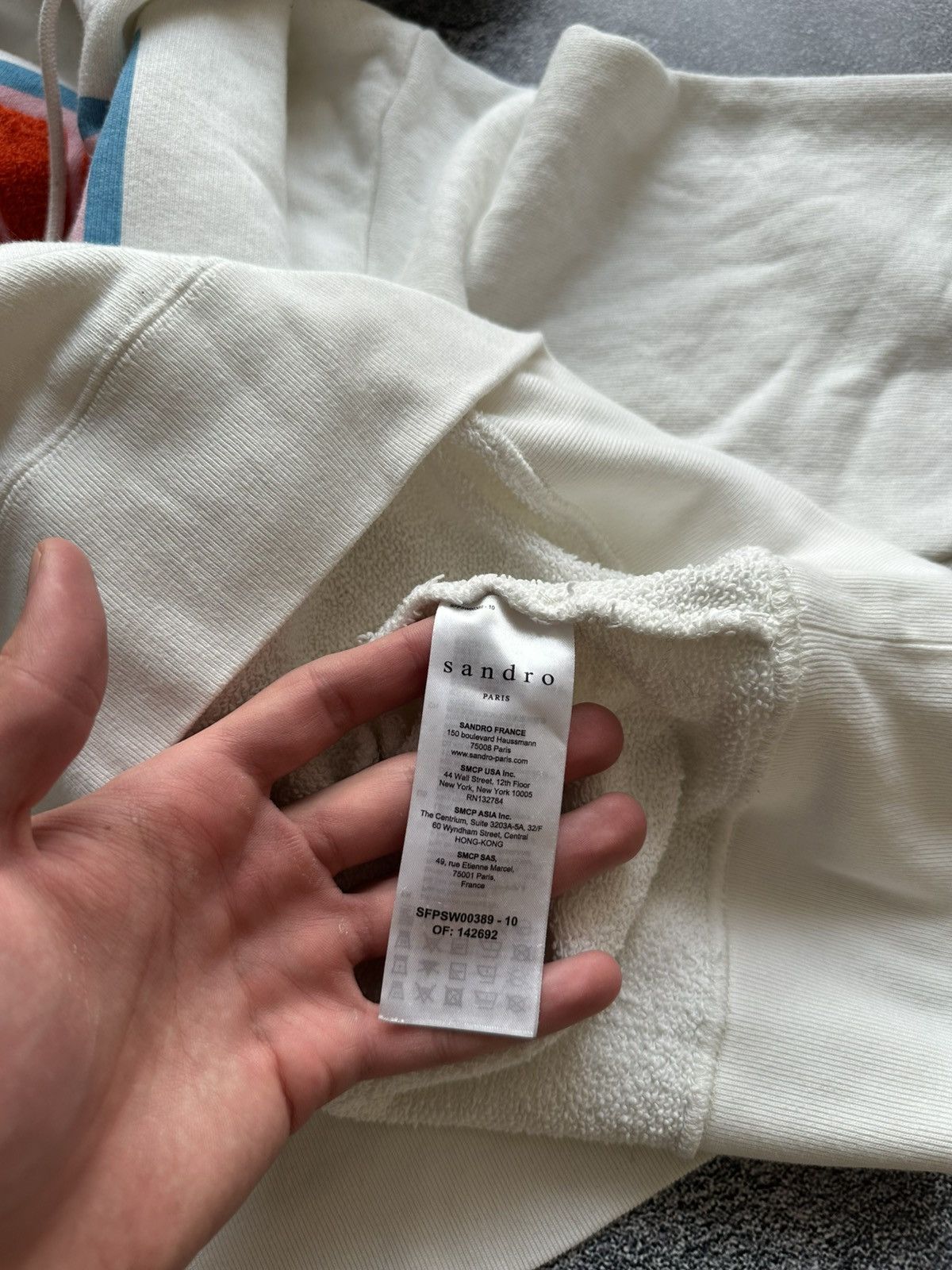 Sandro Sandro Hoodie Size US L / EU 52-54 / 3 - 7 Thumbnail