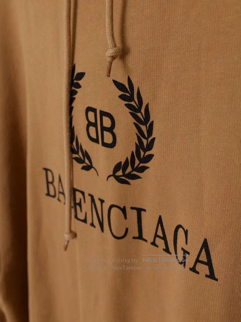 Balenciaga Balenciaga Khaki wheat patterned sweatshirt Size US L / EU 52-54 / 3 - 4 Thumbnail