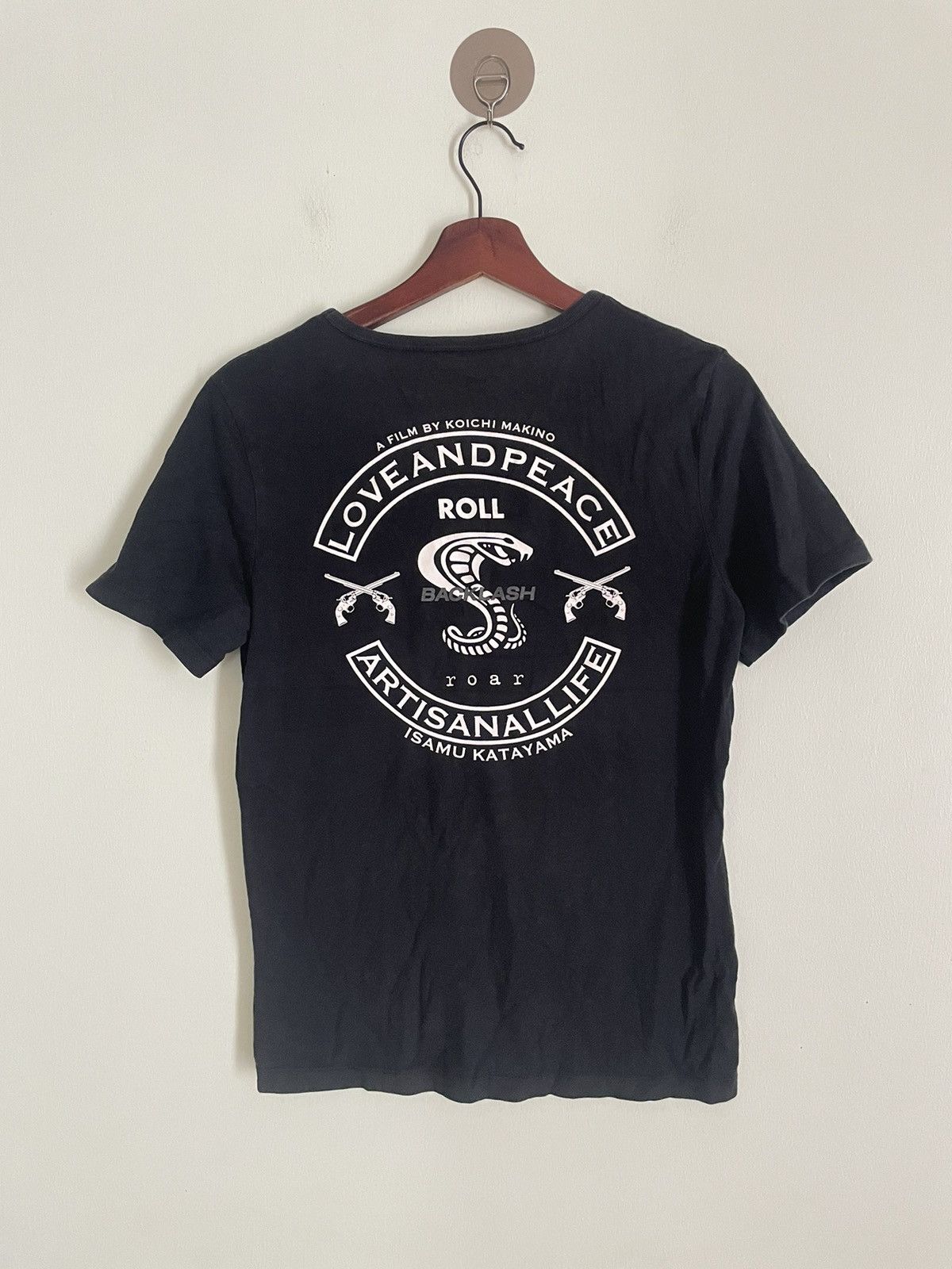 Isamu Katayama Backlash Backlash Tshirt Size US S / EU 44-46 / 1 - 1 Thumbnail