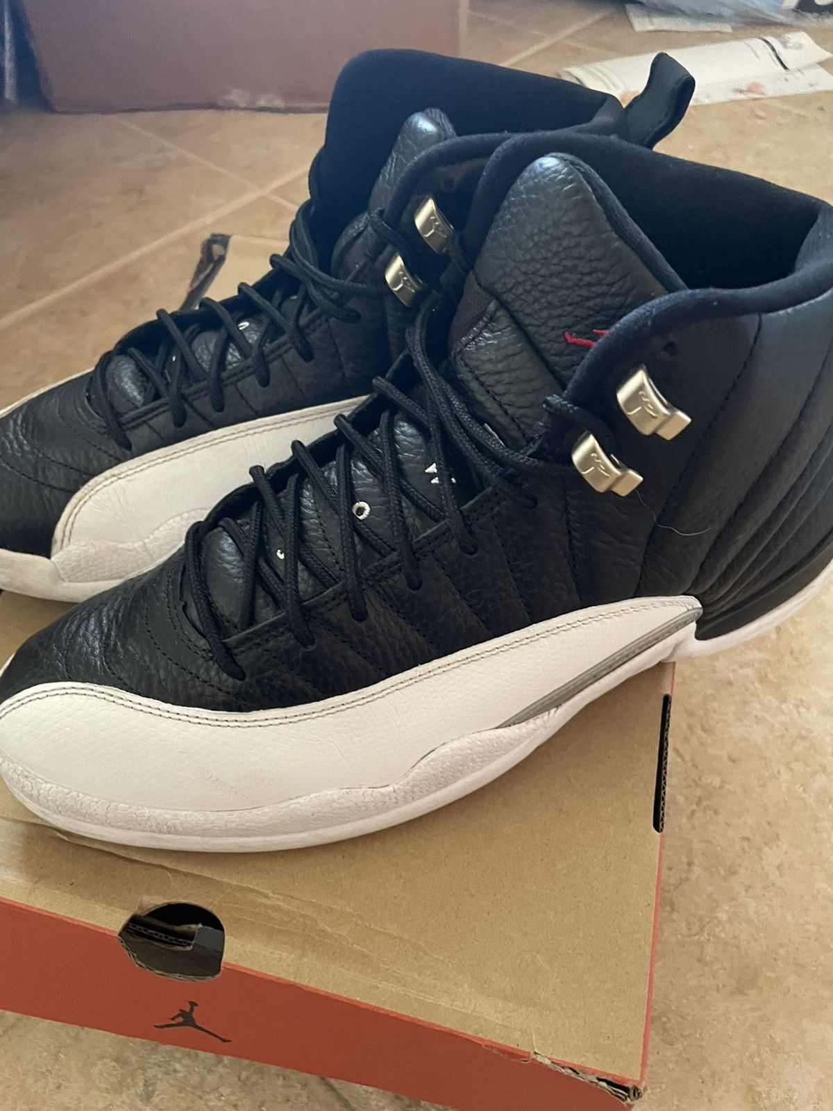 image of Playoff 12 Size 11 Shoes in Black, Men's