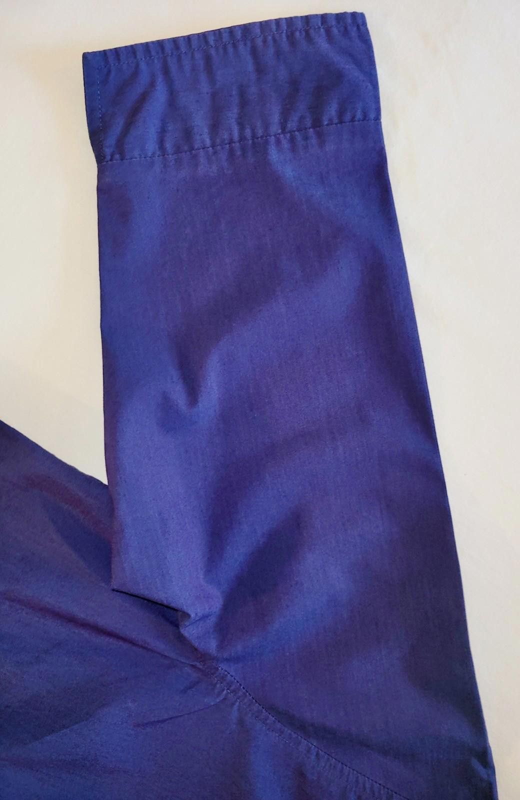 Designer ellemenno women's LG. 3/4 sleeve collared purple Size L / US 10 / IT 46 - 4 Thumbnail