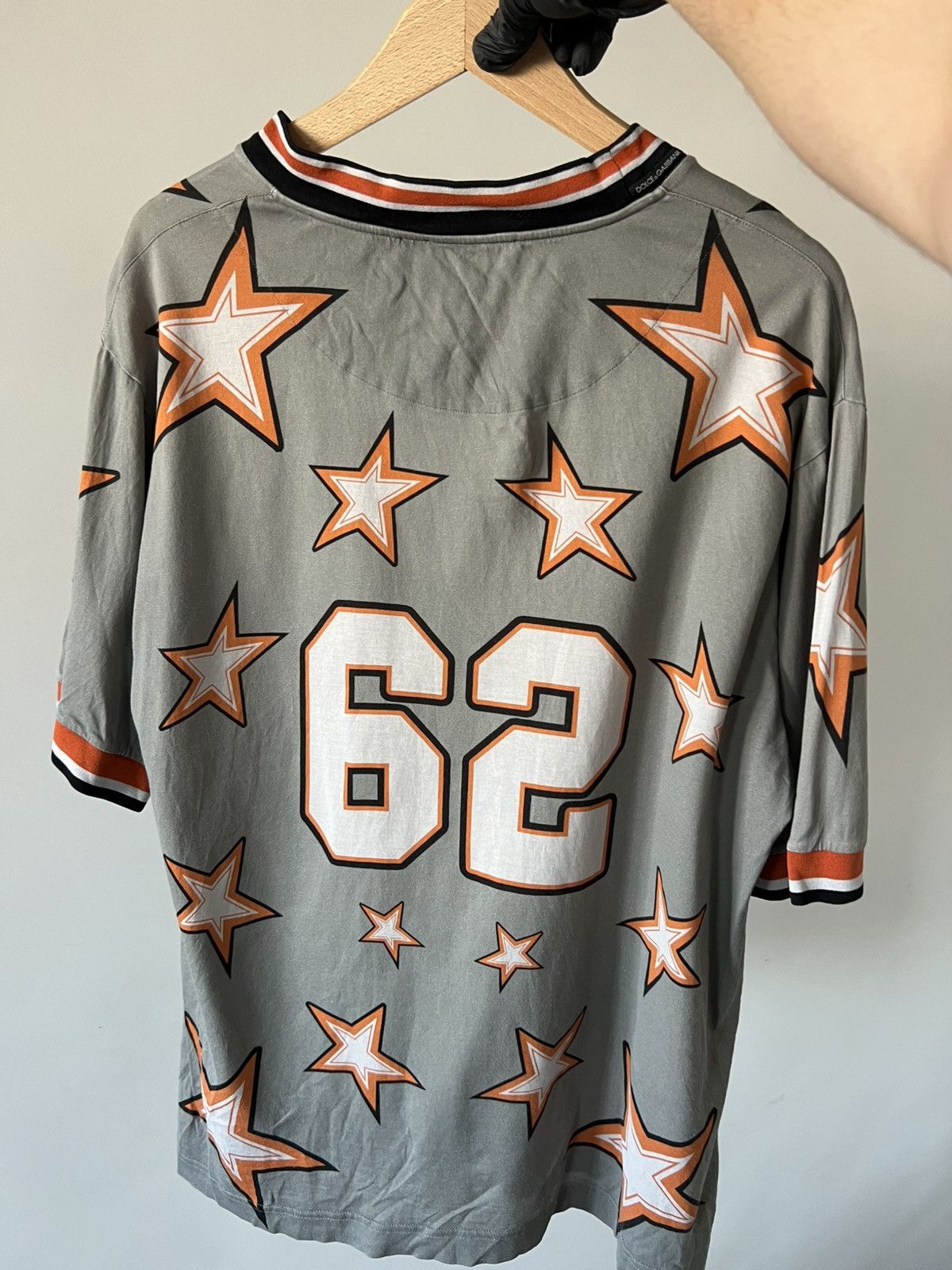Dolce & Gabbana Dolce Gabbana Tiger Print Star Jersey Tee Hype Luxury Size US M / EU 48-50 / 2 - 13 Thumbnail