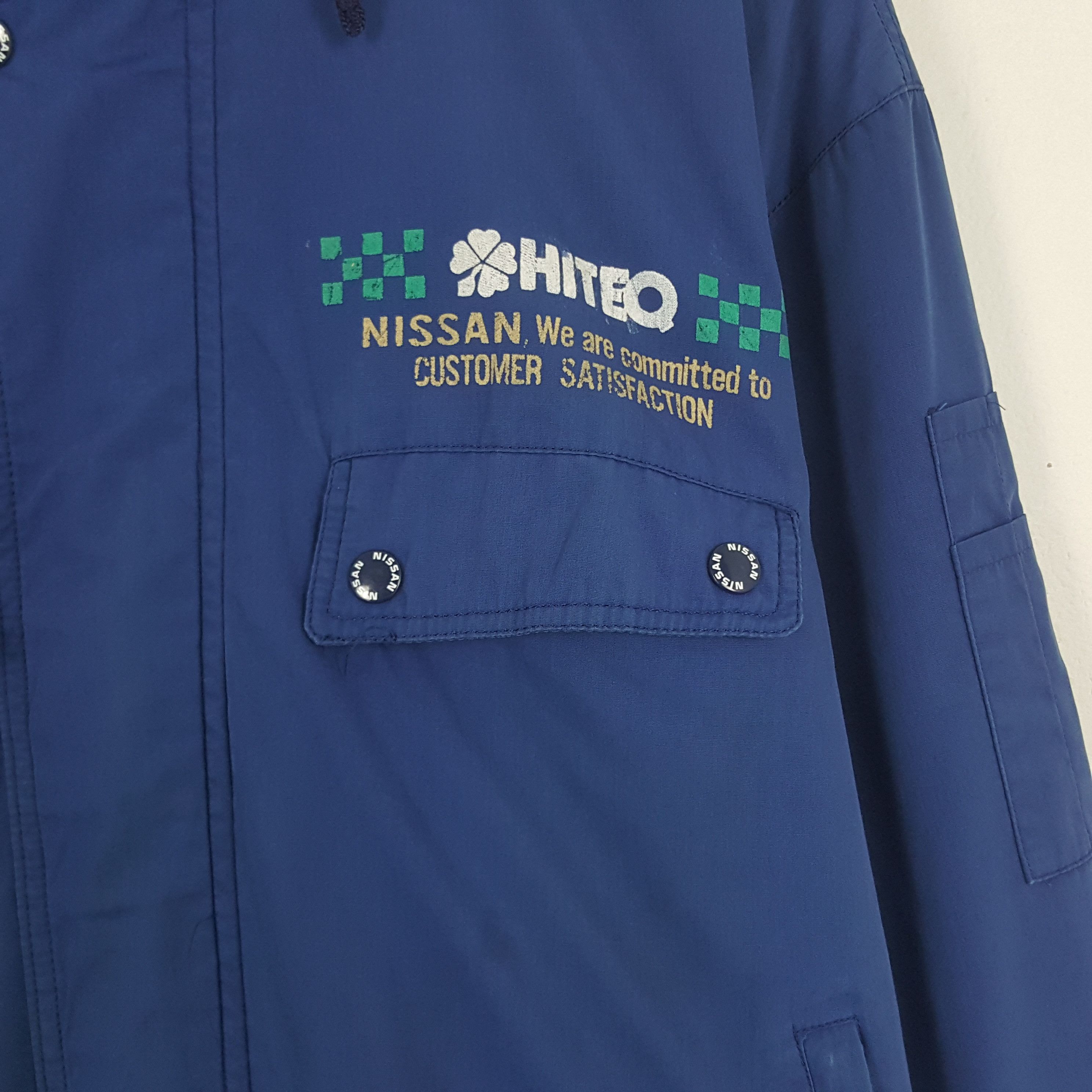 Japanese Brand × Vintage Vintage Nissan Japanese Racing Team Uniform Jacket Size US XL / EU 56 / 4 - 4 Thumbnail