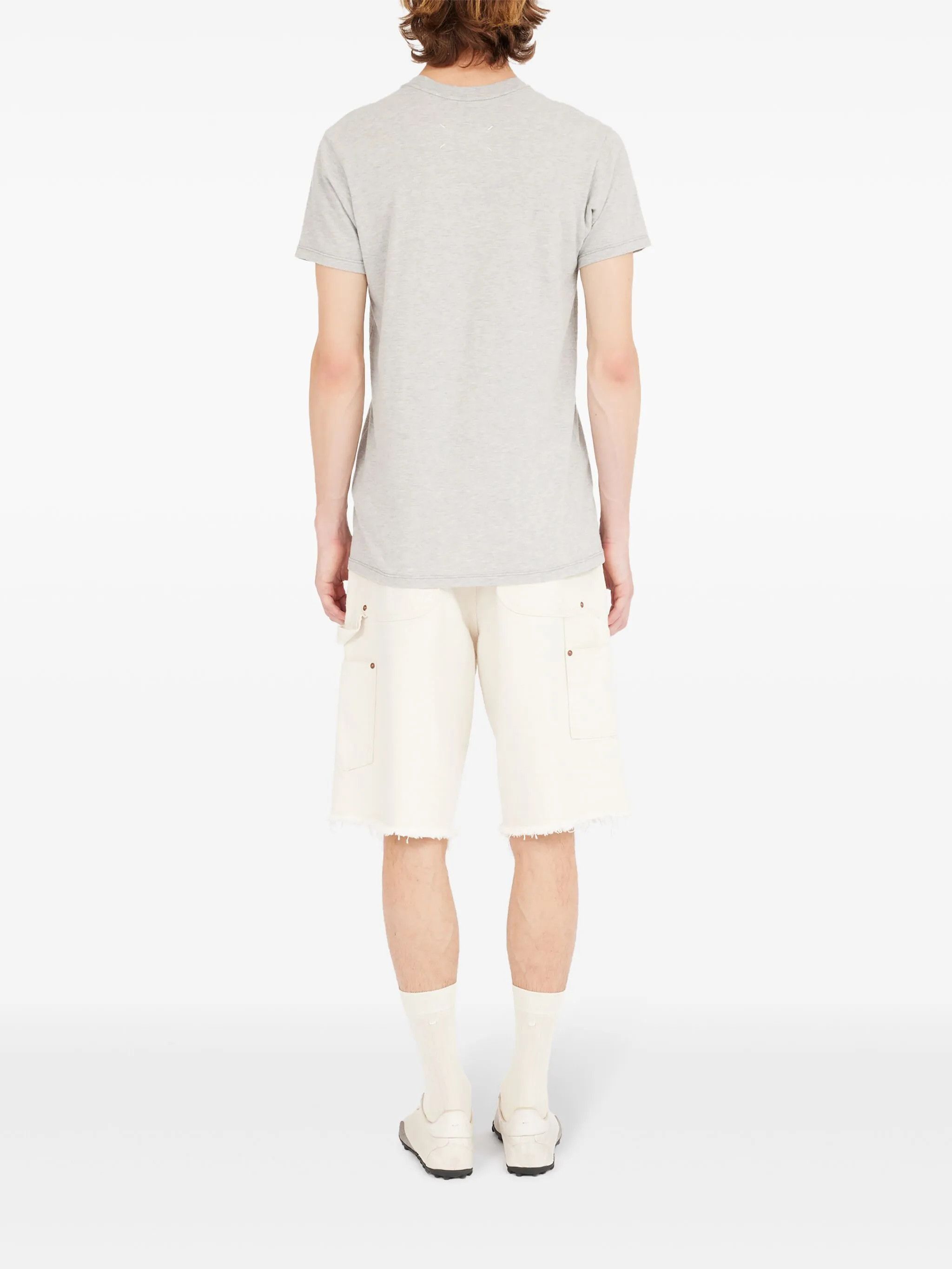 Maison Margiela o1w1db10126 Numbers-Motif T-Shirt in Grey Size US S / EU 44-46 / 1 - 4 Thumbnail