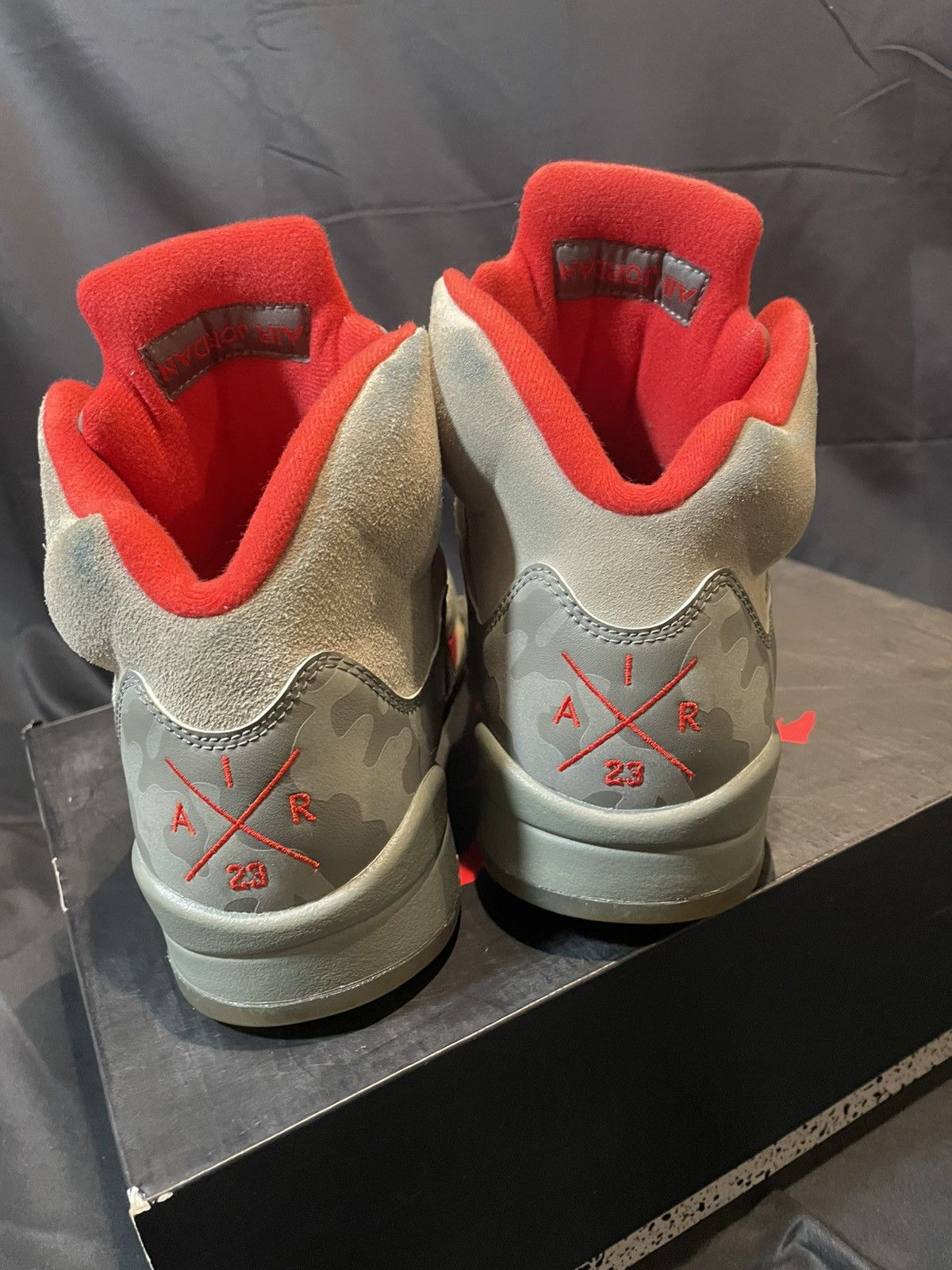 Jordan Brand × Nike Jordan 5 P51 Camo Size US 9 / EU 42 - 5 Thumbnail