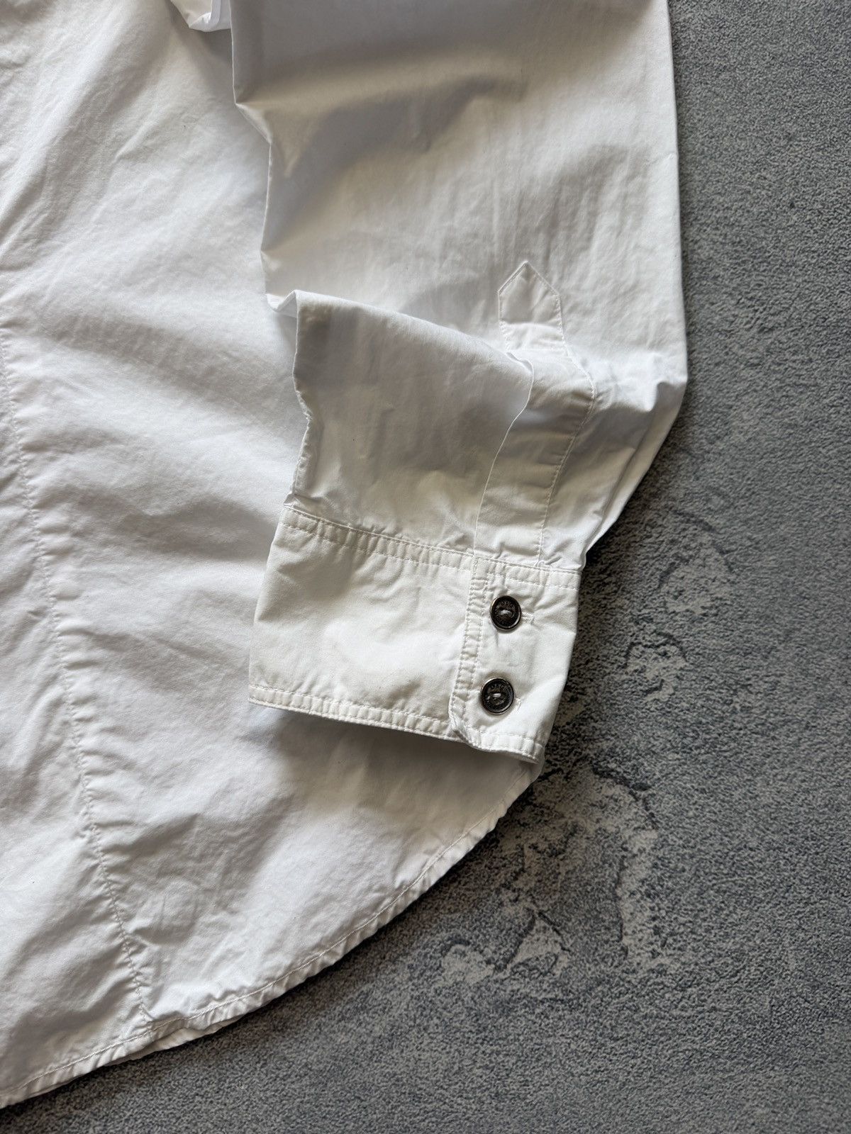 Dolce & Gabbana Dolce & Gabbana Big Logo Shirt Button Ups Vintage Size US L / EU 52-54 / 3 - 12 Thumbnail