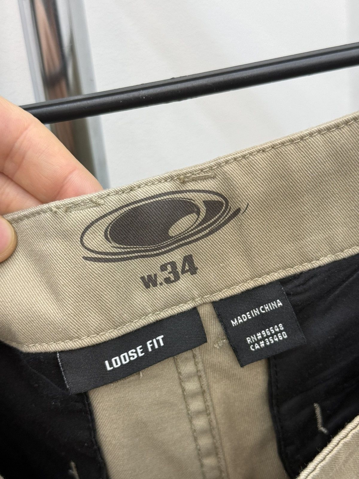 Oakley Oakley Loose Fit Cotton Vintage Shorts Size US 34 / EU 50 - 3 Thumbnail