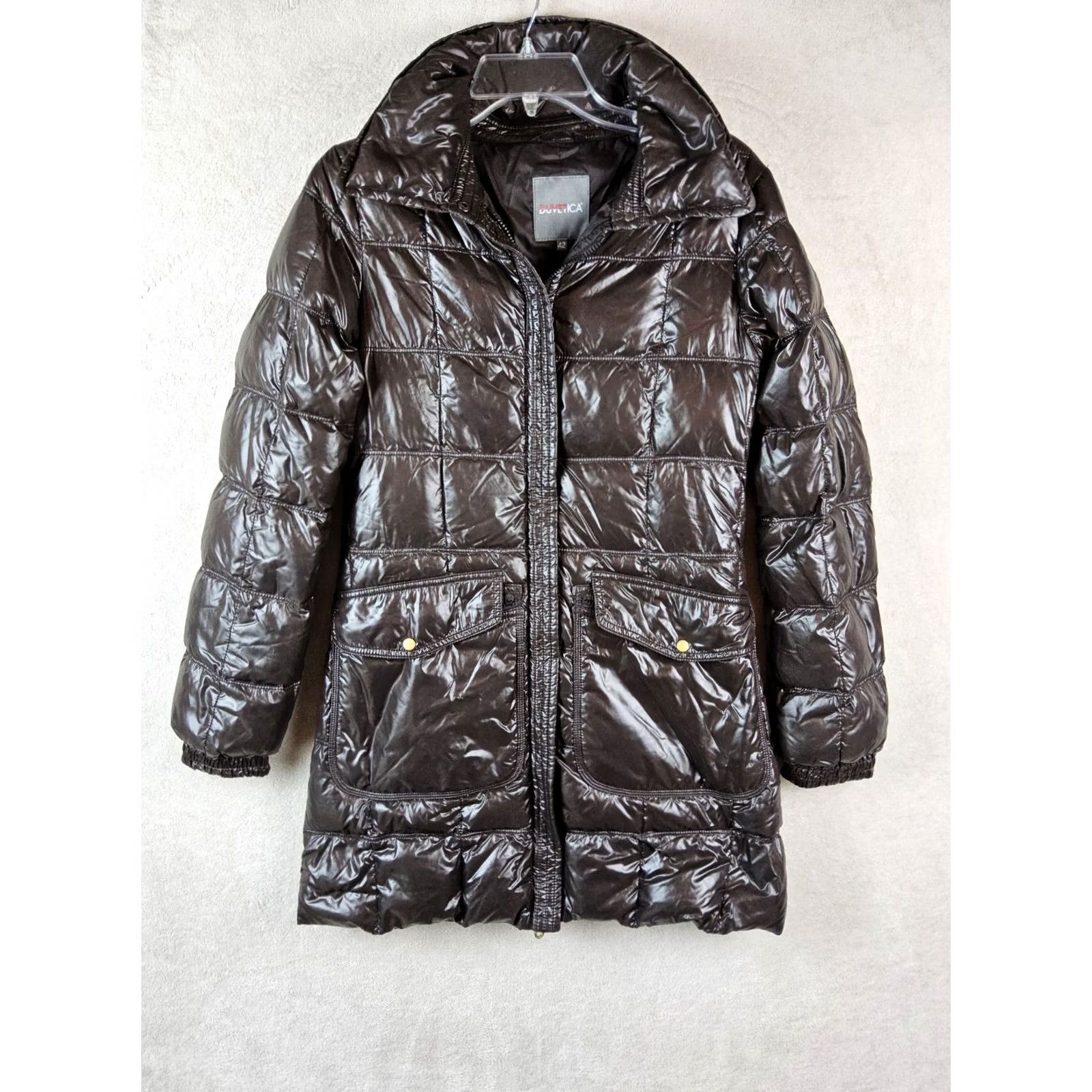 Duvetica Duvetica Jacket Puffer Jacket Women Size 42 Brown Down Zip Winter Outdoor Size M / US 6-8 / IT 42-44 - 3 Thumbnail